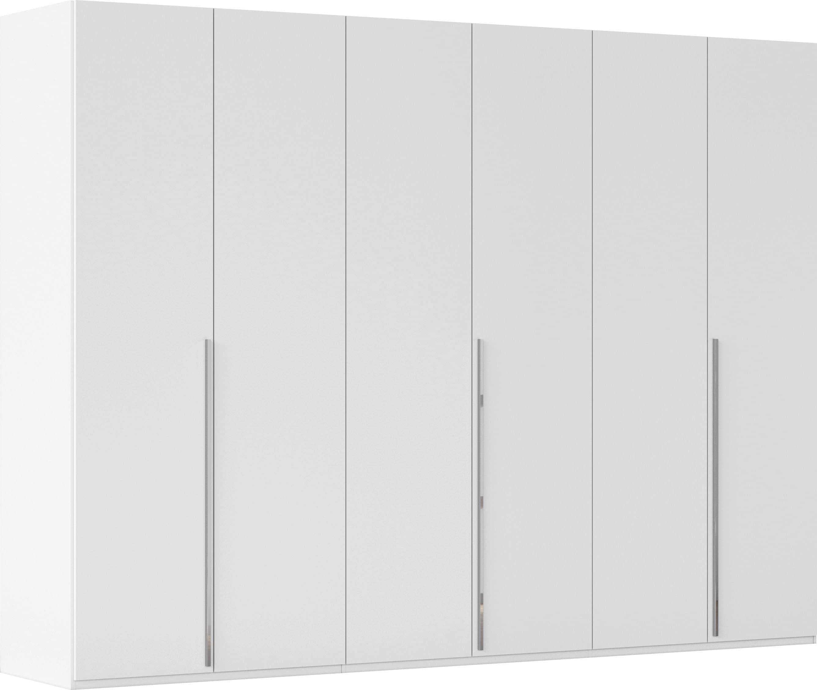 Drehtürenschrank RAUCH BESTSELLER MONTCLAR Alpinweiß Chrom 301 cm