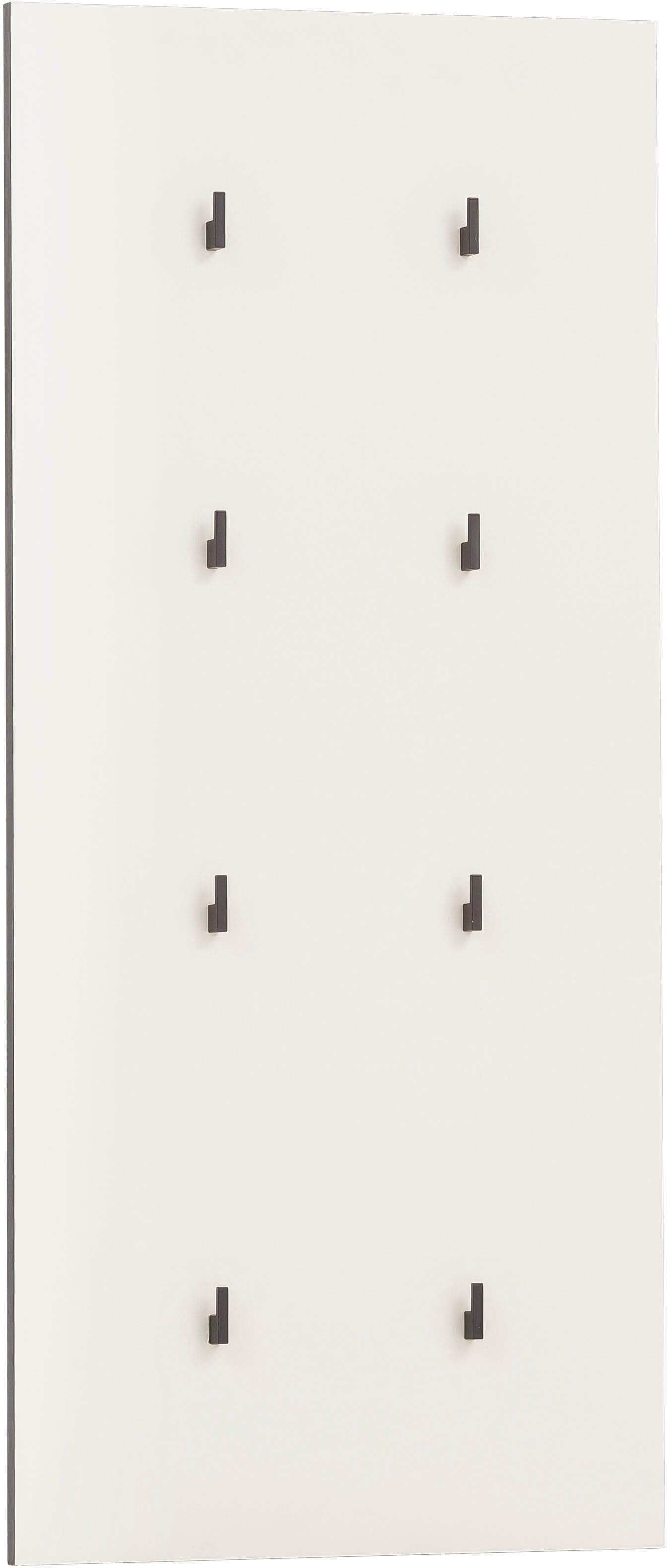 WELLTIME Garderobenpaneel Alexa Cremebeige 8 Haken