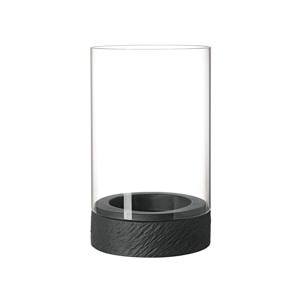 Villeroy & Boch Windlicht Manufacture Rock Home 25 cm Schwarz