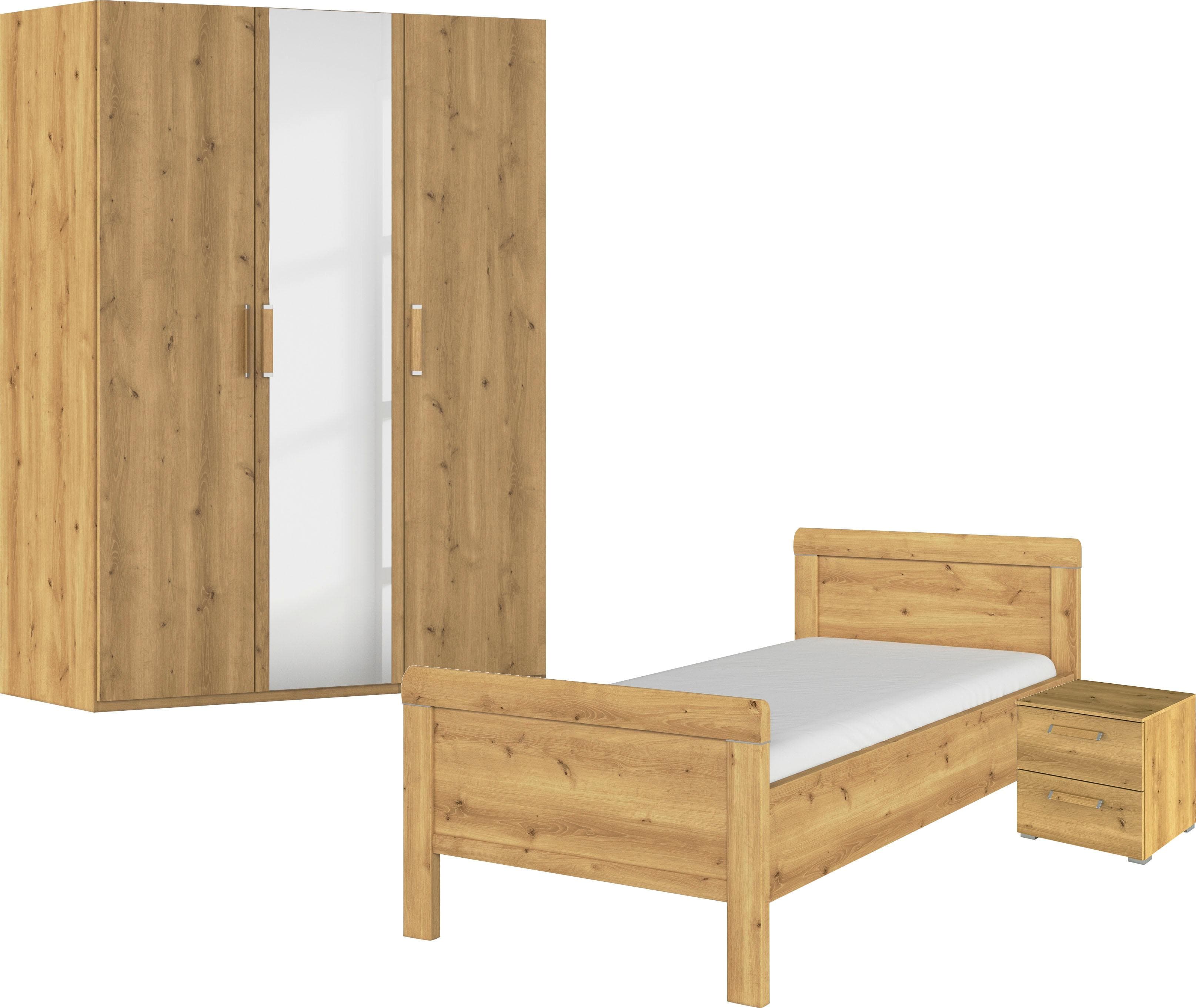 Rauch Schlafzimmer-Set Evelyn Braun Holzwerkstoff Komplettset