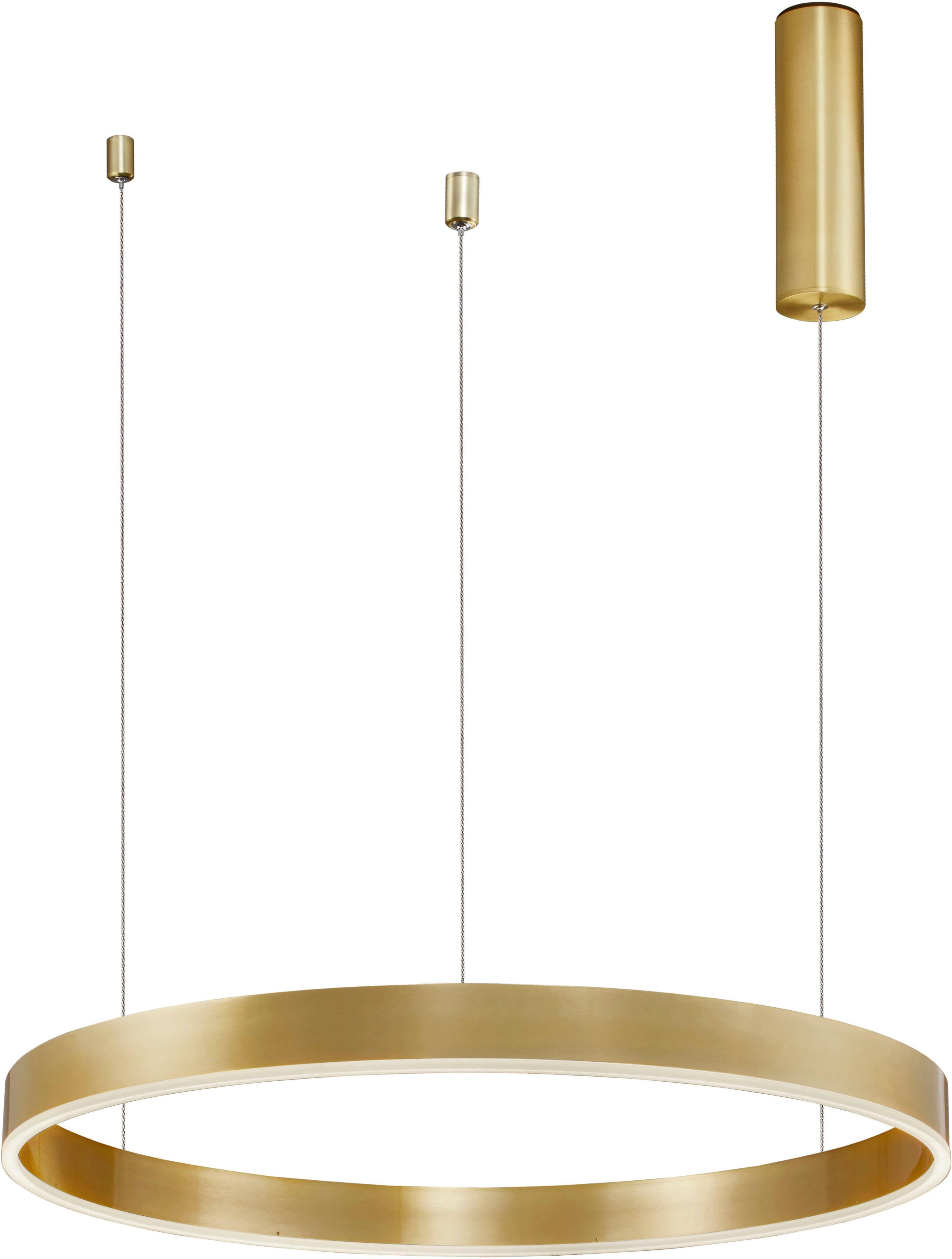 NOVA LUCE LED-Hängeleuchte "MOTIF" Gold Dimmbar