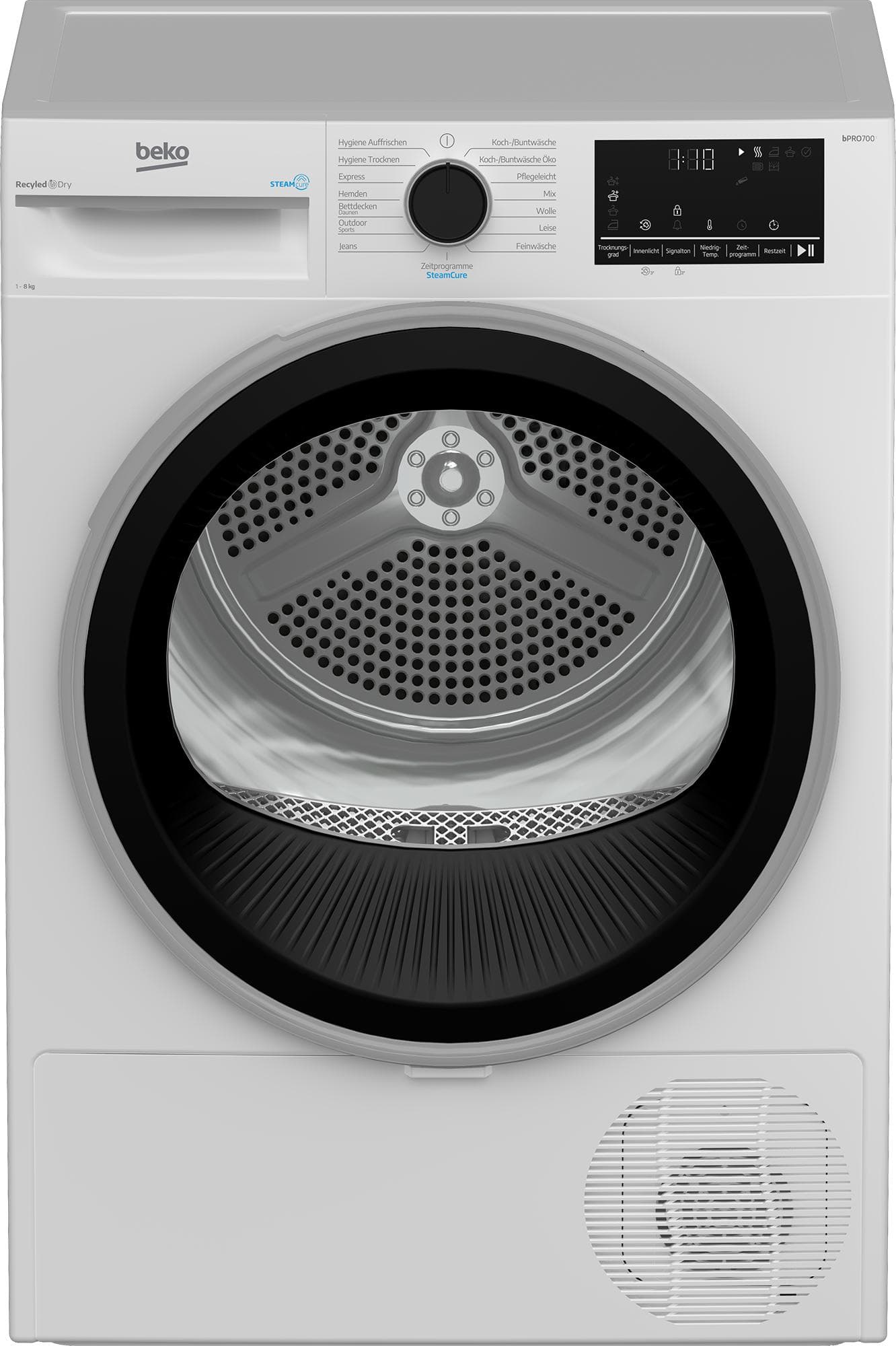 BEKO Kondenstrockner B5T68219 Wärmepumpentechnologie 8 kg