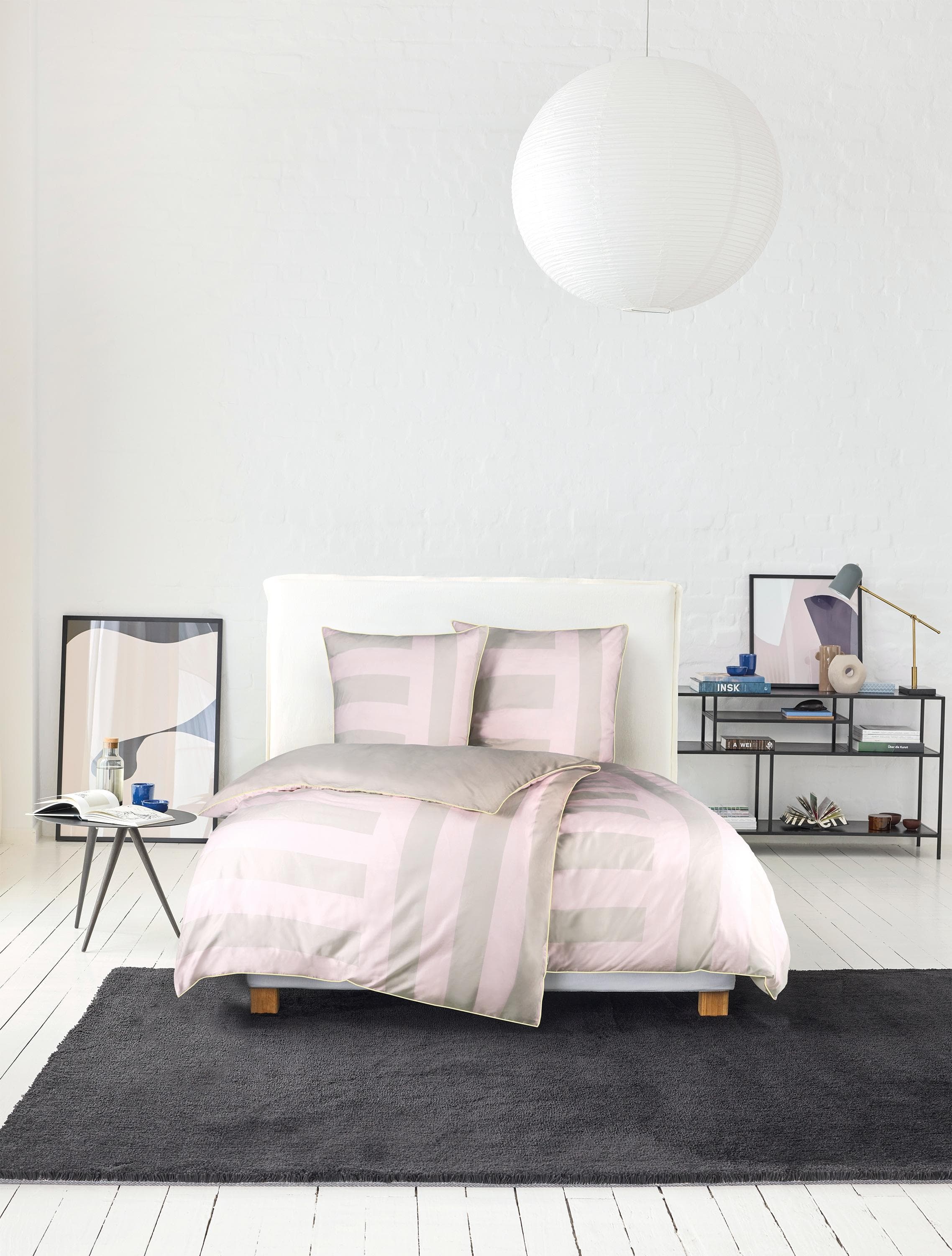 Wendebettwäsche ESPRIT Greta Rosa 100% Baumwolle