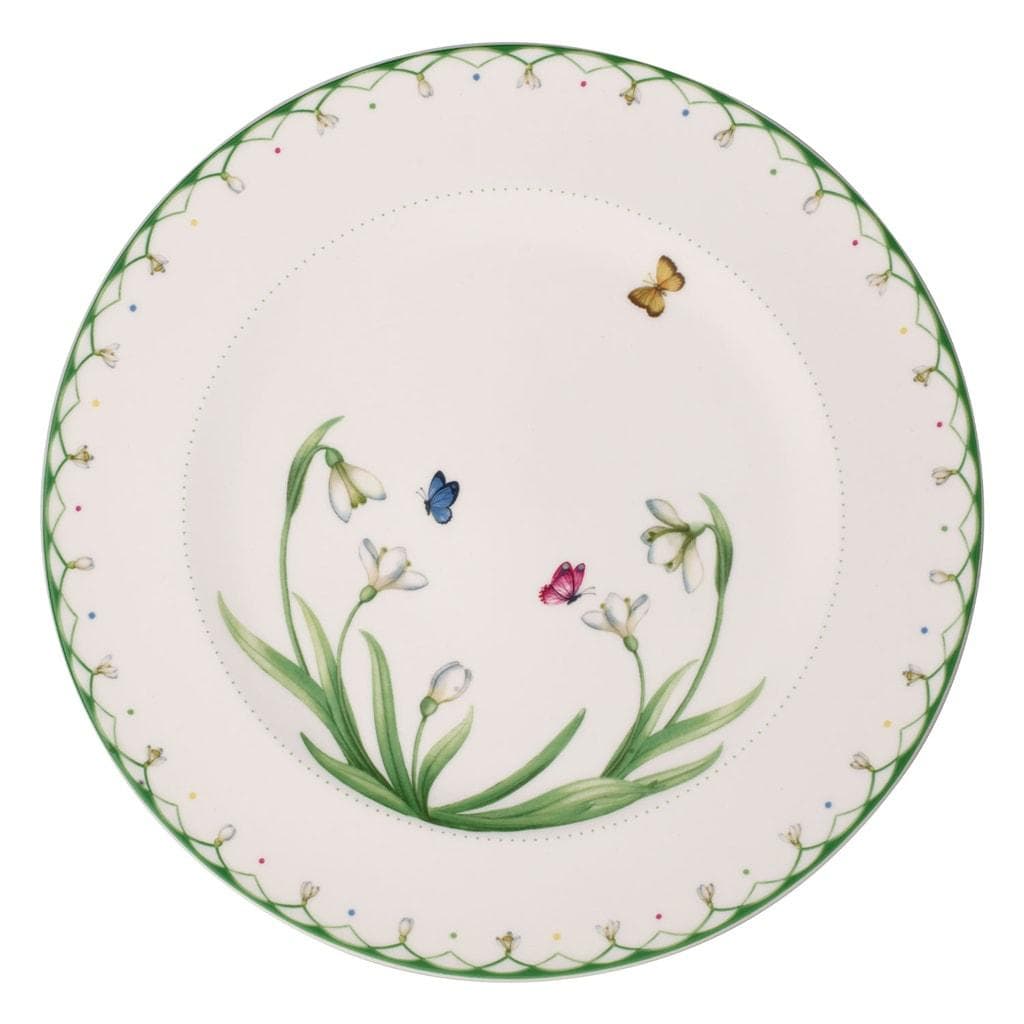Villeroy & Boch Colourful Spring Platzteller 32 cm Bunt Schneeglöckchenmotiv