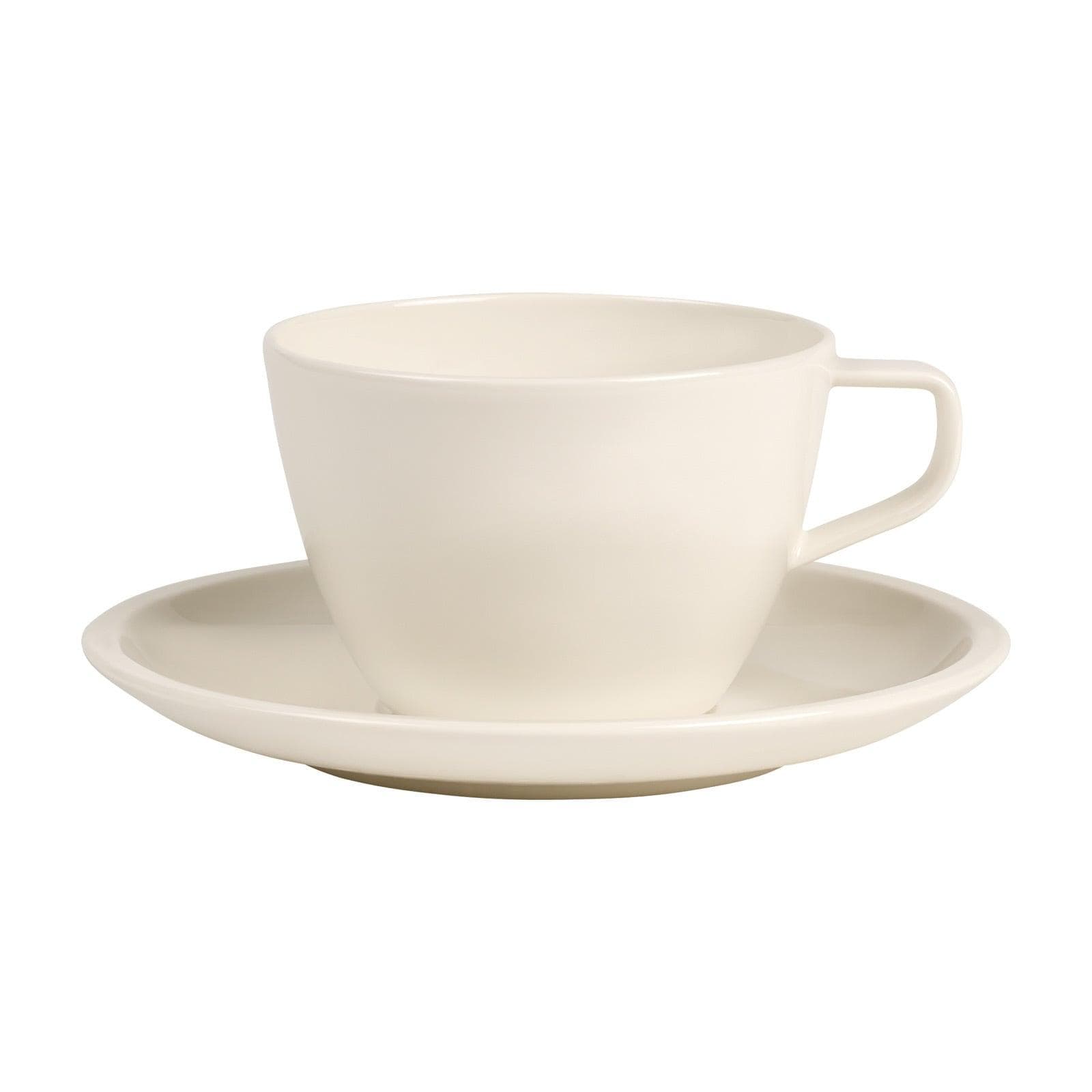 Villeroy & Boch Café au Lait-Tasse mit Untertasse Artesano Original 260 ml Weiß