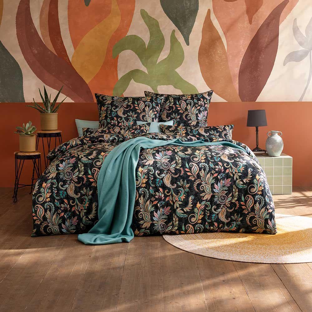 Bettwäsche ESTELLA Regina Multicolor Mako-Satin