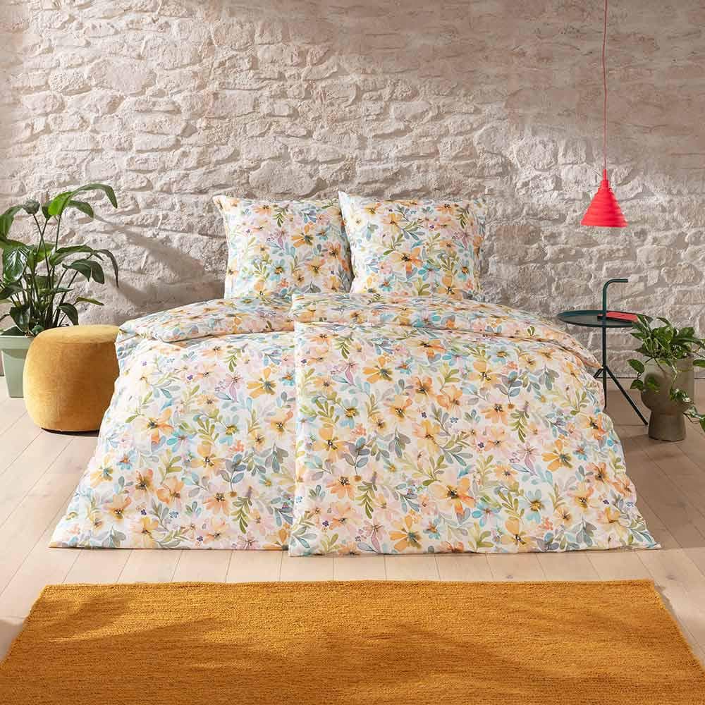 Estella Bettwäsche Isla Floral Mako-Satin