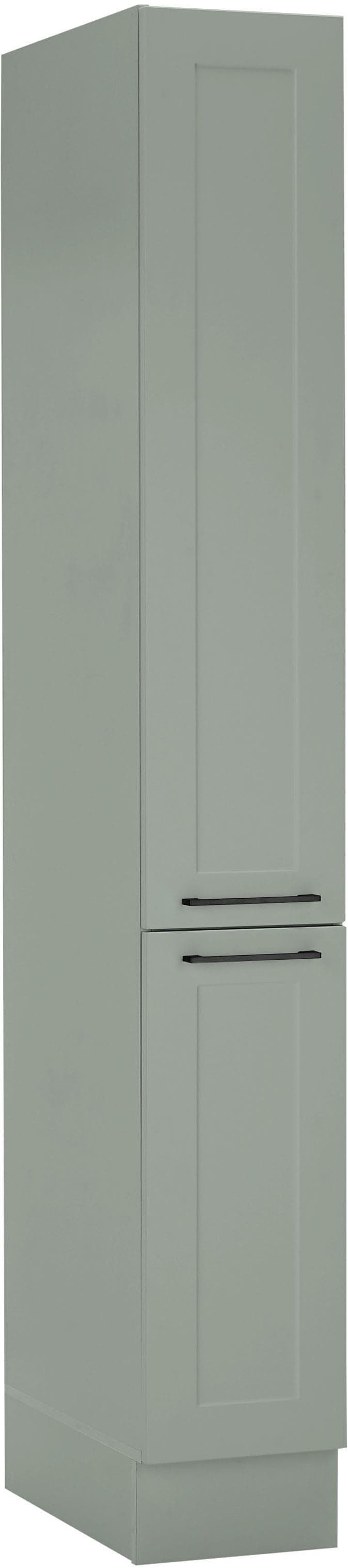 BASIC by Balculina Vorratsschrank Grün Soft-Close