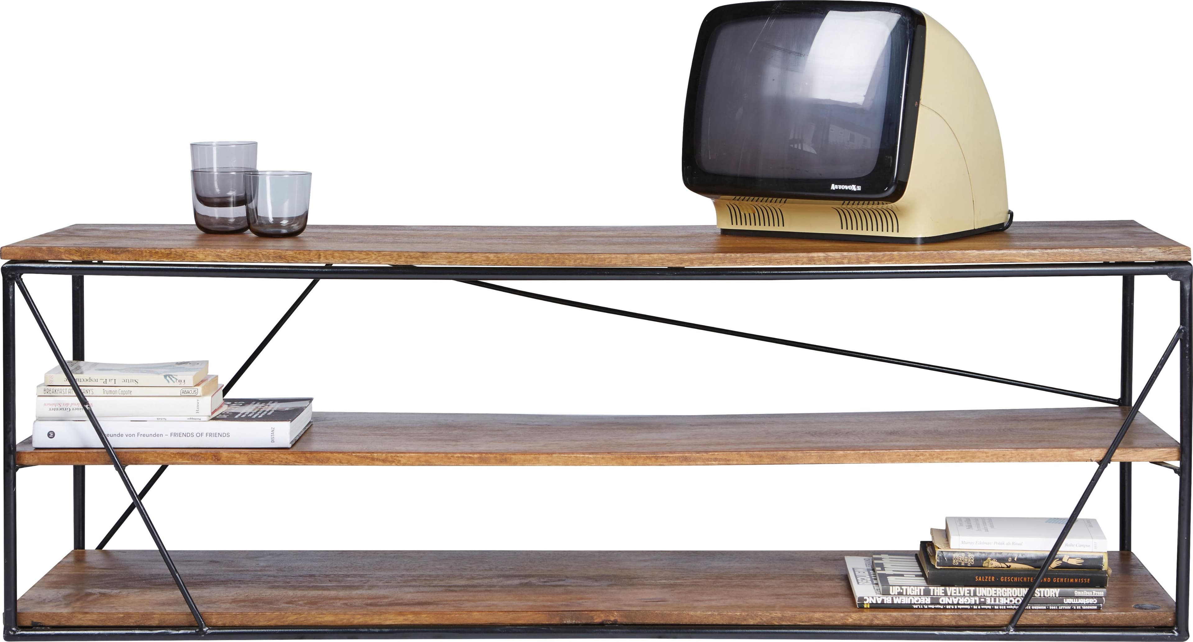 SIT T-NEST SHELF LOW Lowboard Schwarz/Natur