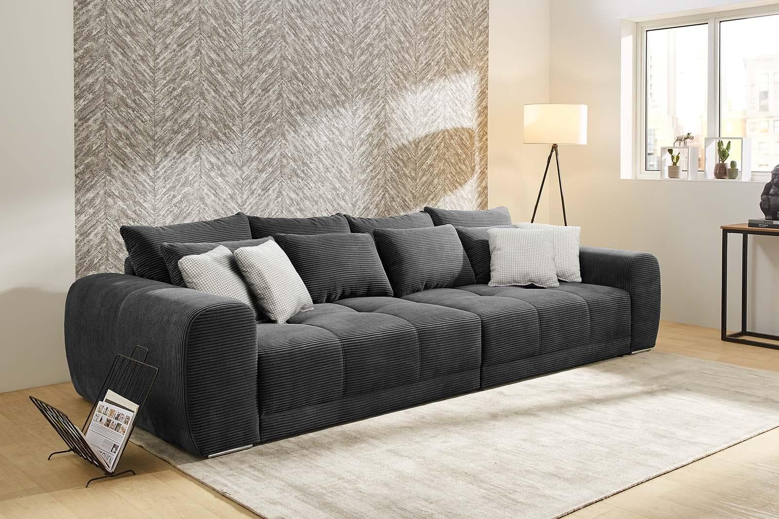 Big-Sofa Moldau mit losen Kissen - Freistehend