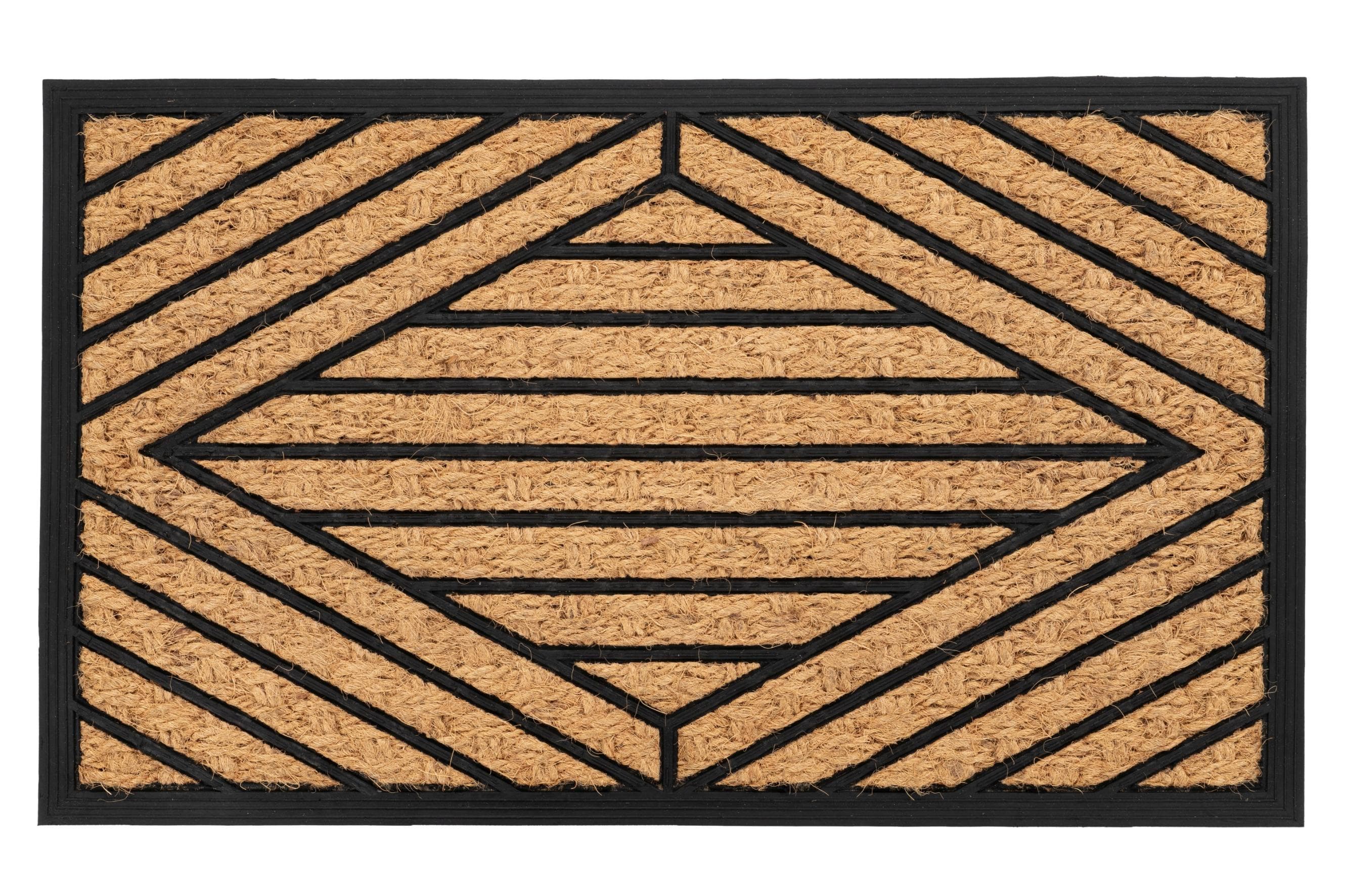 Kayoom Fußmatte Entry 325 Kokos Gummi Eingangsmatte