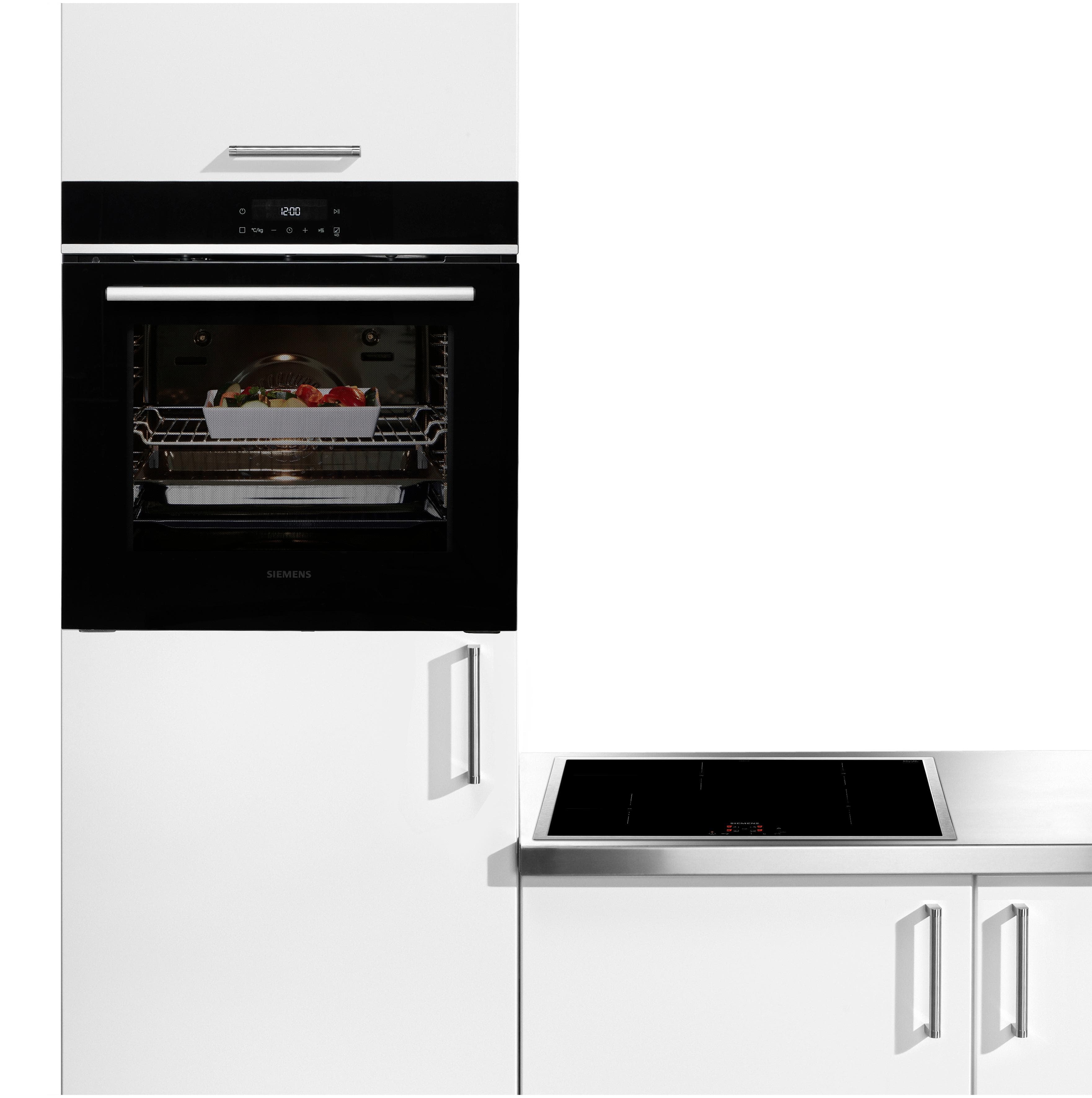 SIEMENS Backofen-Set PQ613PIAA Air Fry Funktion Schwarz