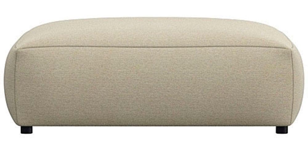 Pouf FLEXLUX "Lucera" Sandy Beige Kaltschaum