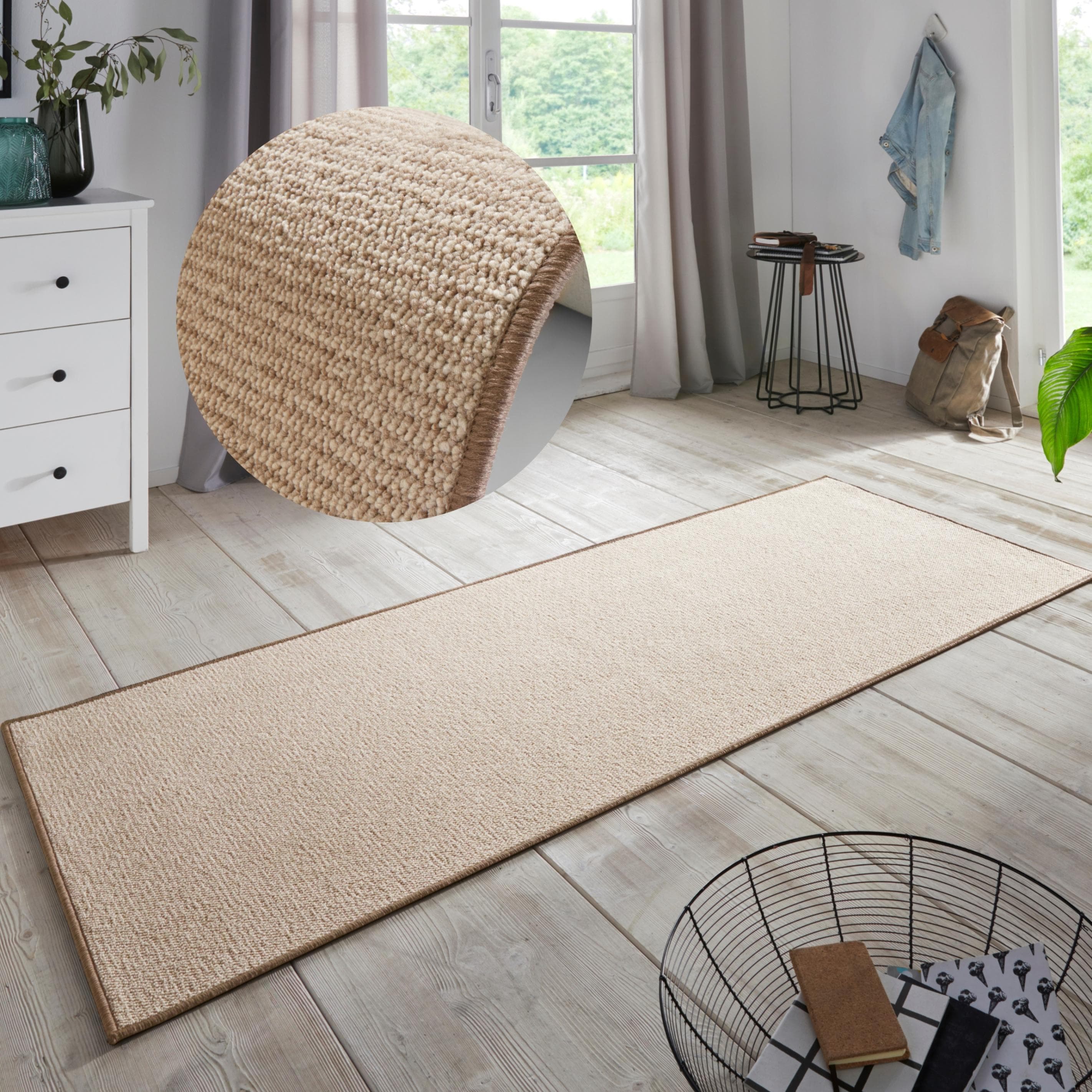 Hanse Home Läufer Bouclé Sisal-Optik 80x150 cm