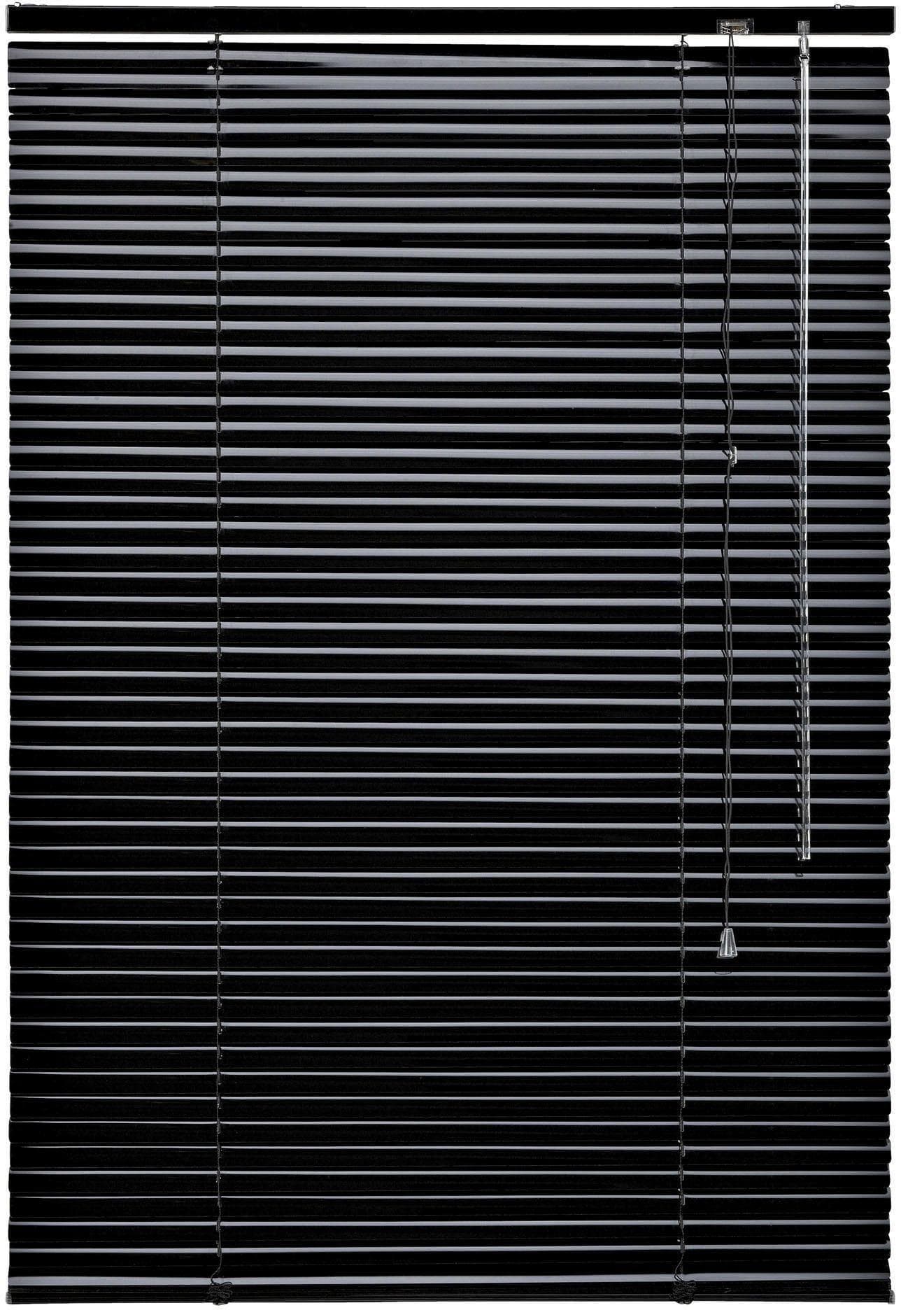 Liedeco Aluminium-Jalousie Schwarz 140x160 cm