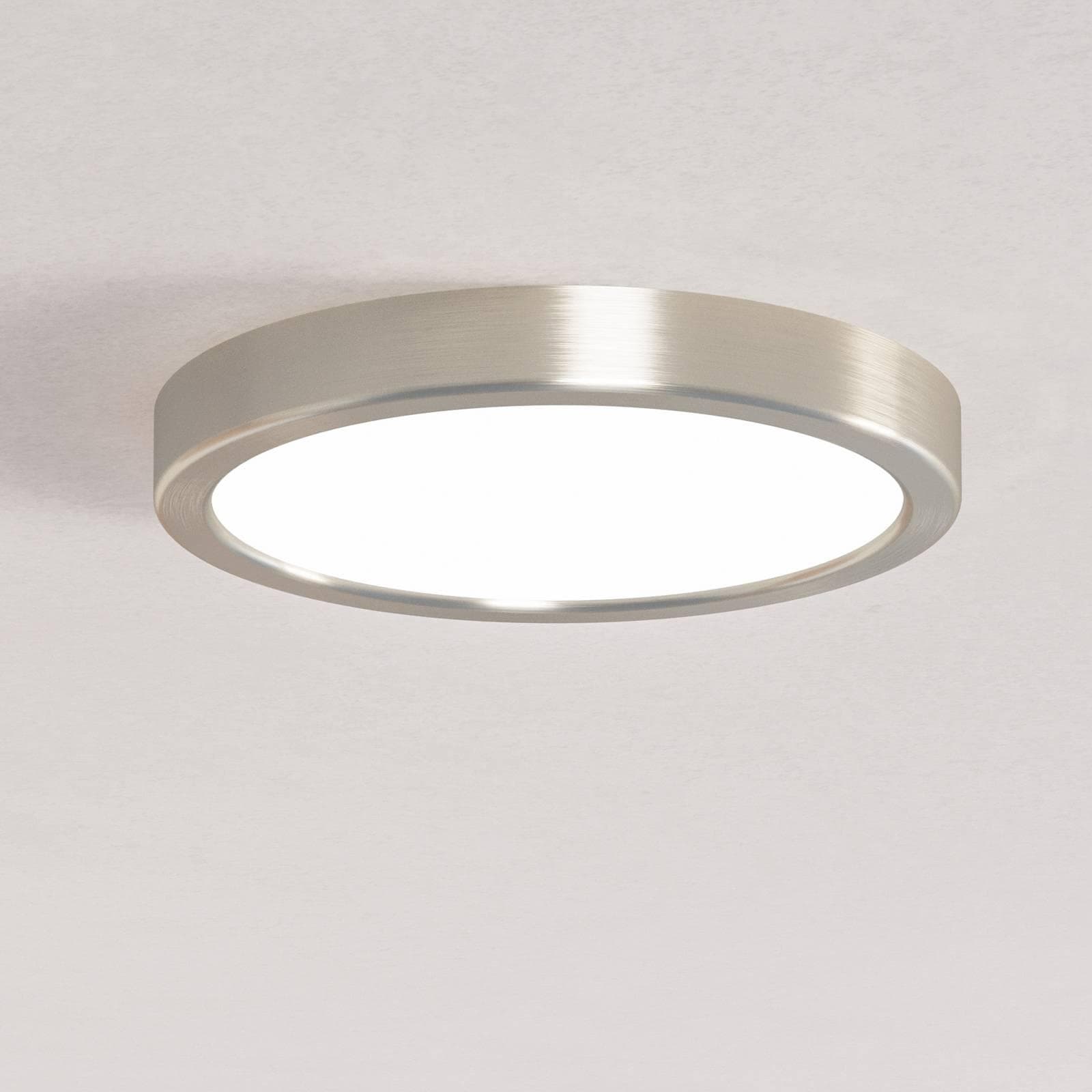 EGLO connect Smart-LED-Aufbauleuchte Fueva 6-Z, grau, Ø 21cm