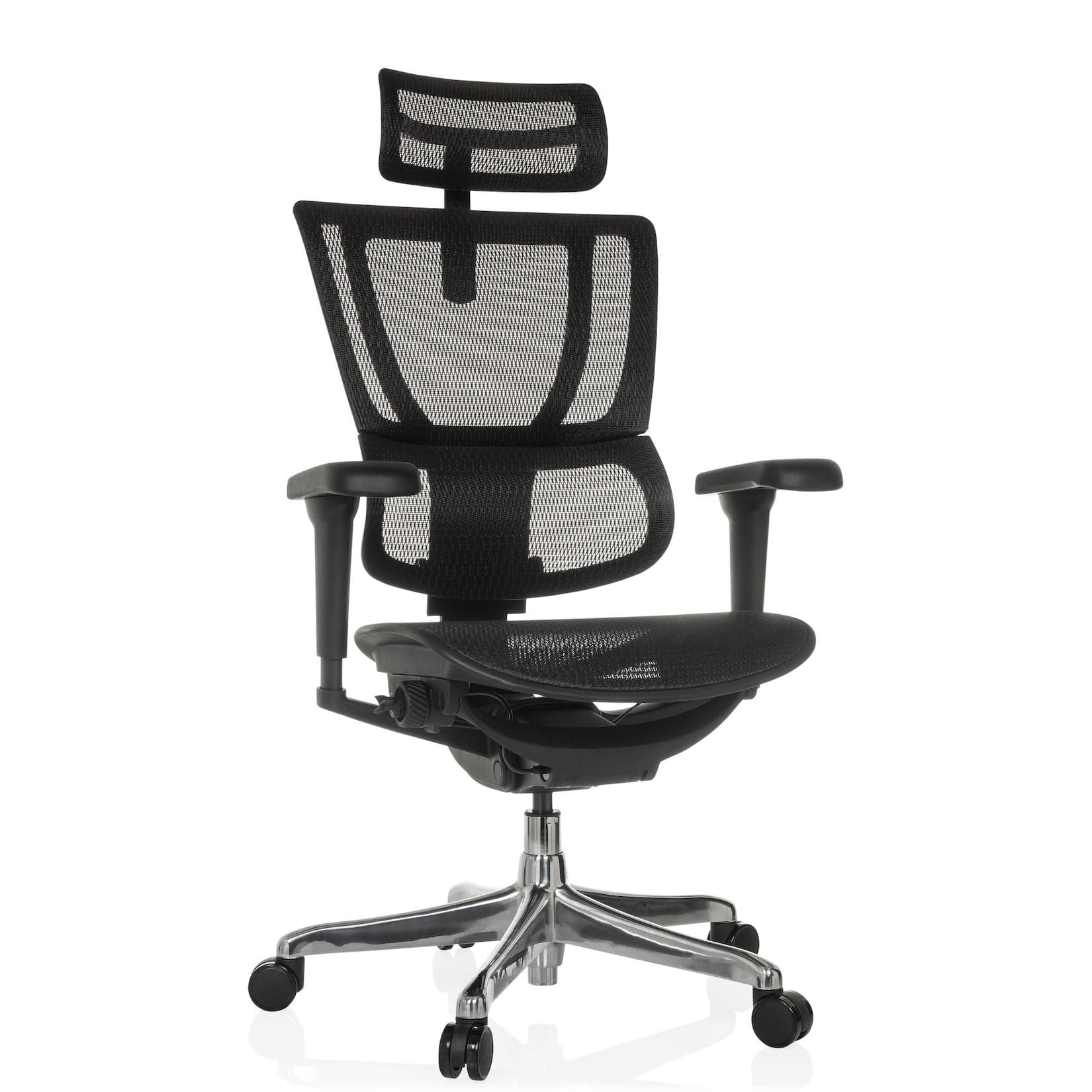 hjh OFFICE Luxus Chefsessel ERGOHUMAN SLIM ULTRA GEN2 Netzstoff mit Armlehnen höhenverstellbar