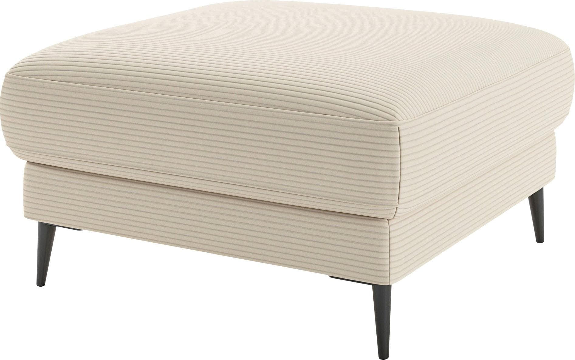 INOSIGN Polsterhocker Downtown in Cord - Modern & Vielseitig