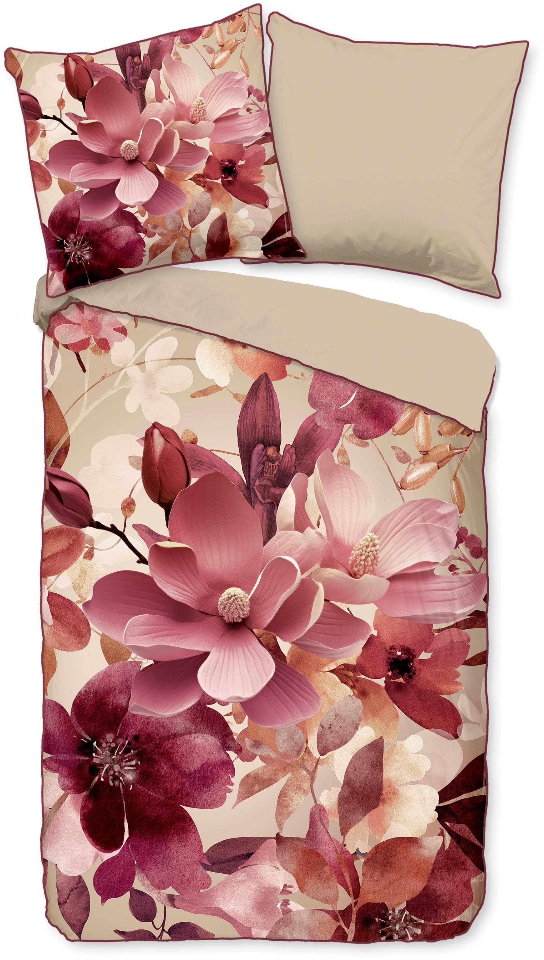 Descanso Wendebettwäsche Chaja Mako-Satin Renforcé