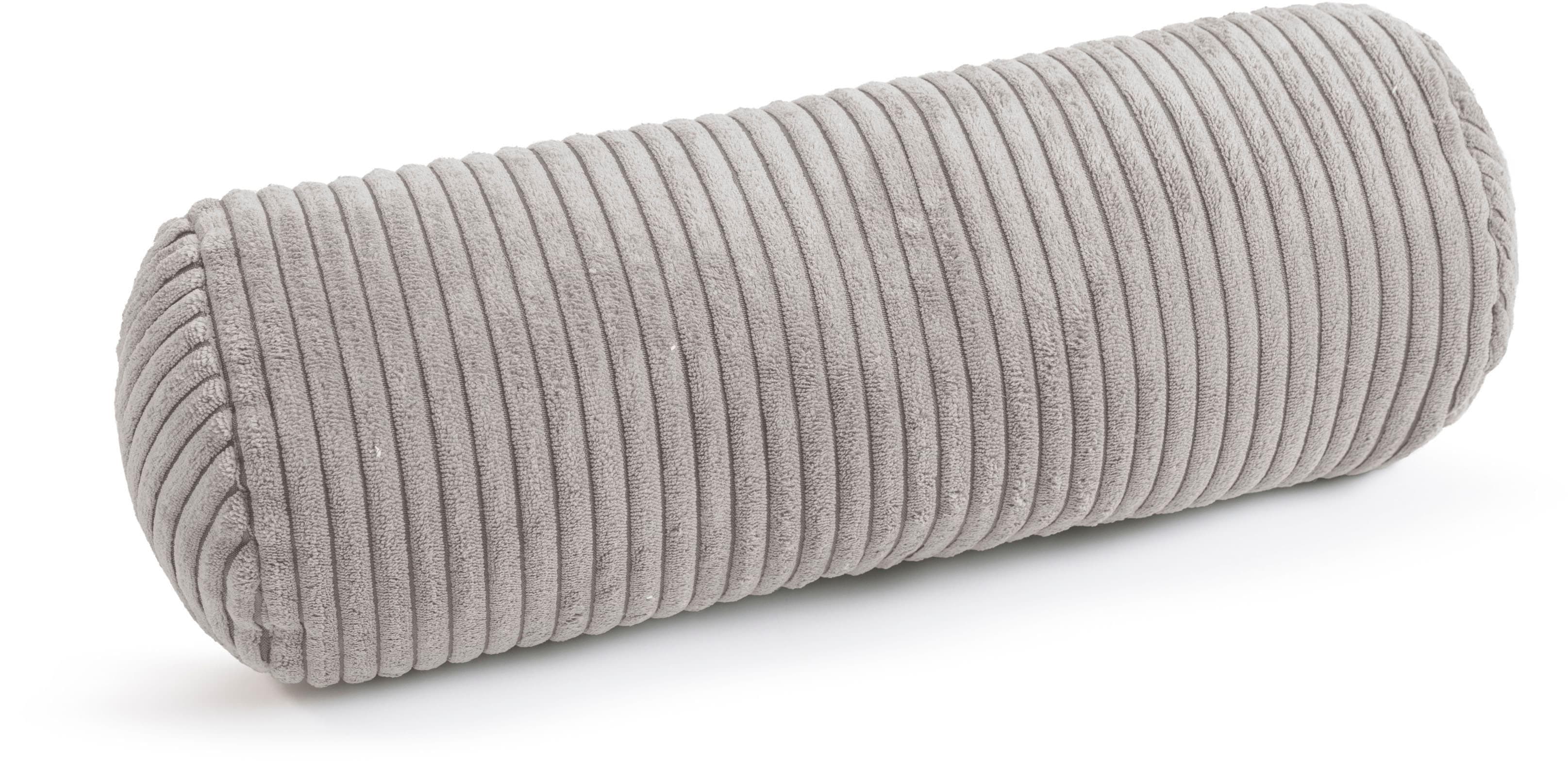 MAGMA HEIMTEX SHARA Nackenrolle Grau Cord
