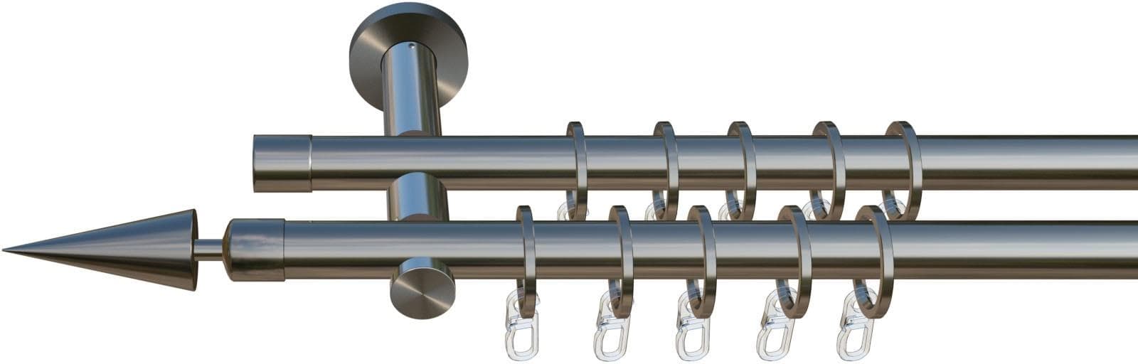 Gardinenstange Paarl Silber Indeko 110cm