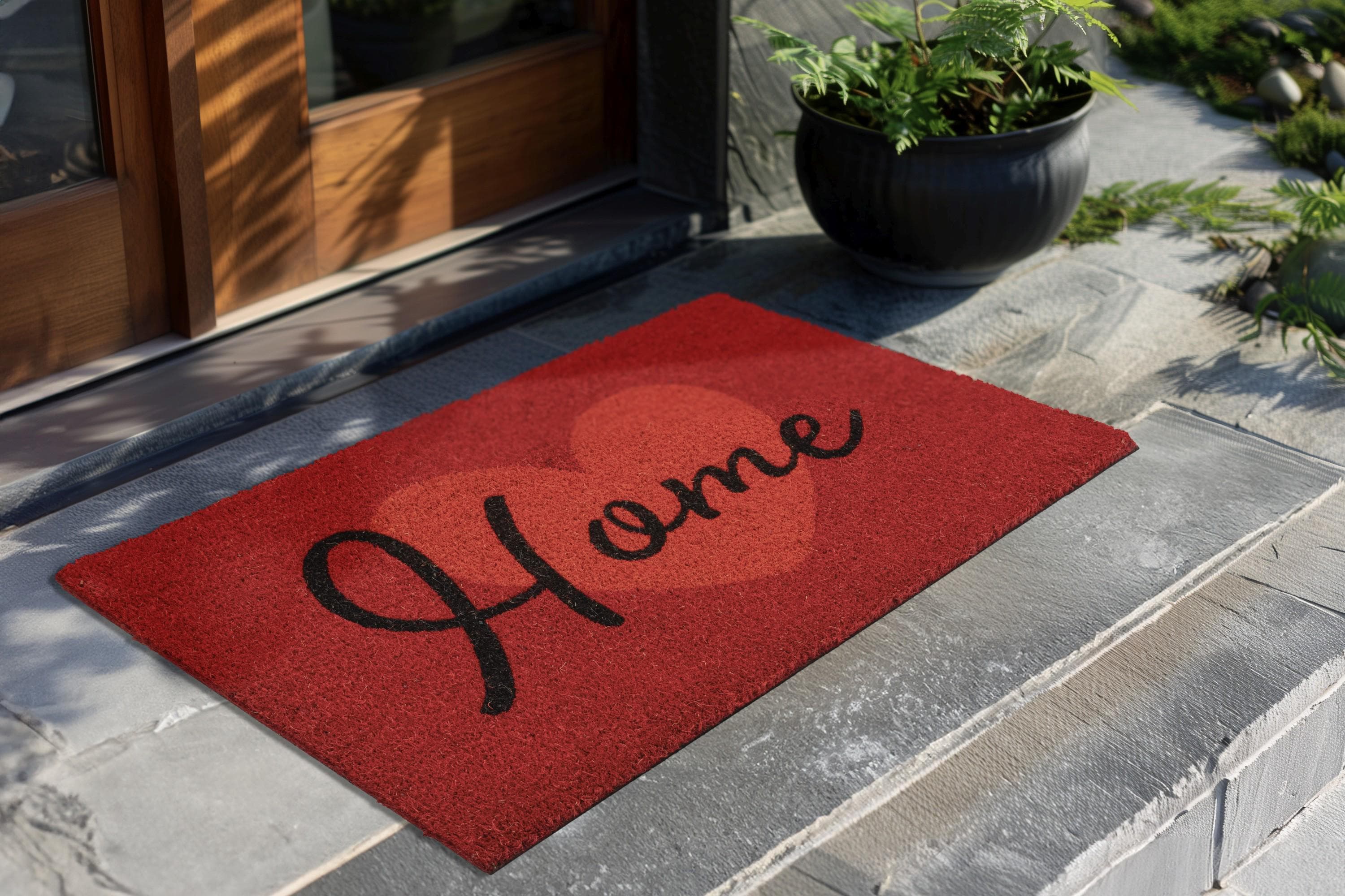 Kayoom Family 125 Kokos-Fußmatte Hellbraun