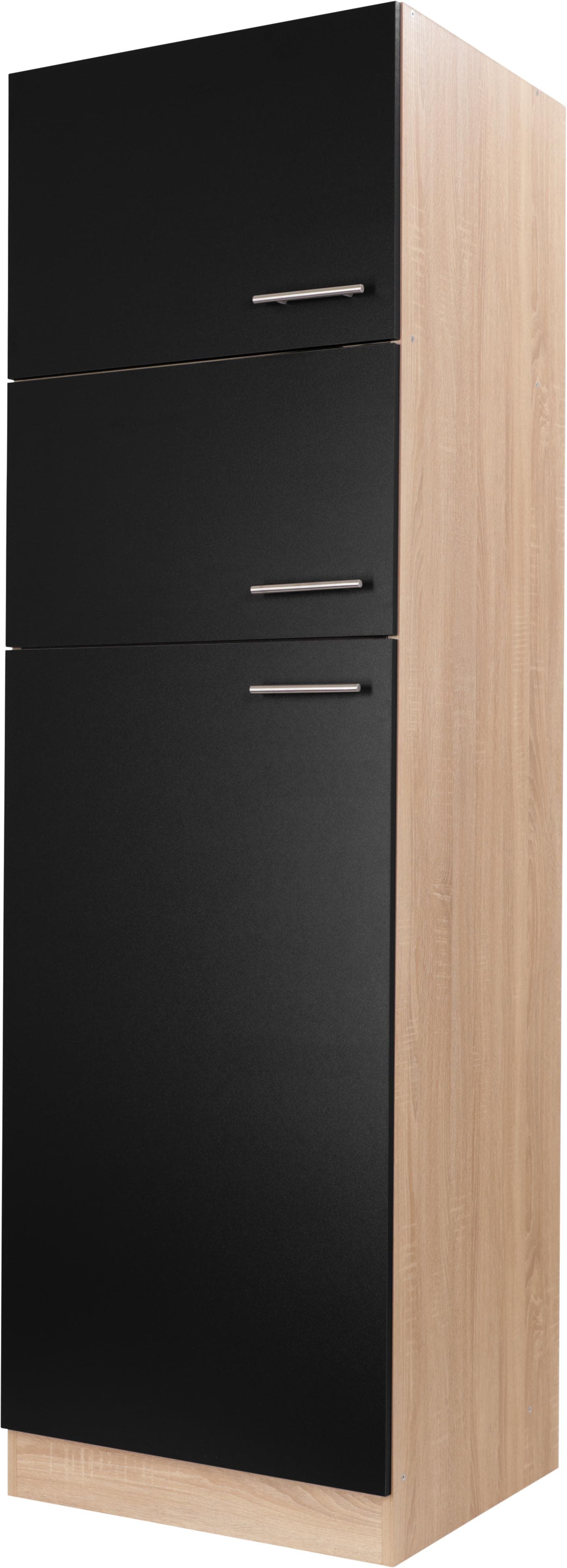 Kühlumbauschrank Merle Schwarz Umbauschrank 60 cm