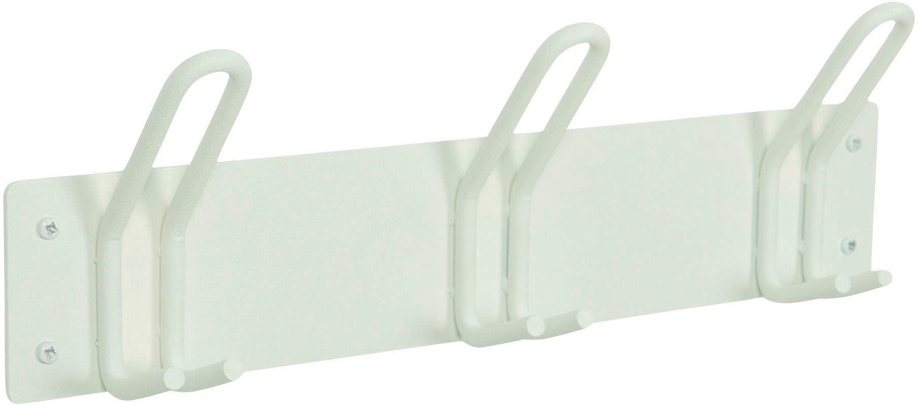 SPINDER DESIGN Garderobenständer Miles Metall 3 Haken Weiß