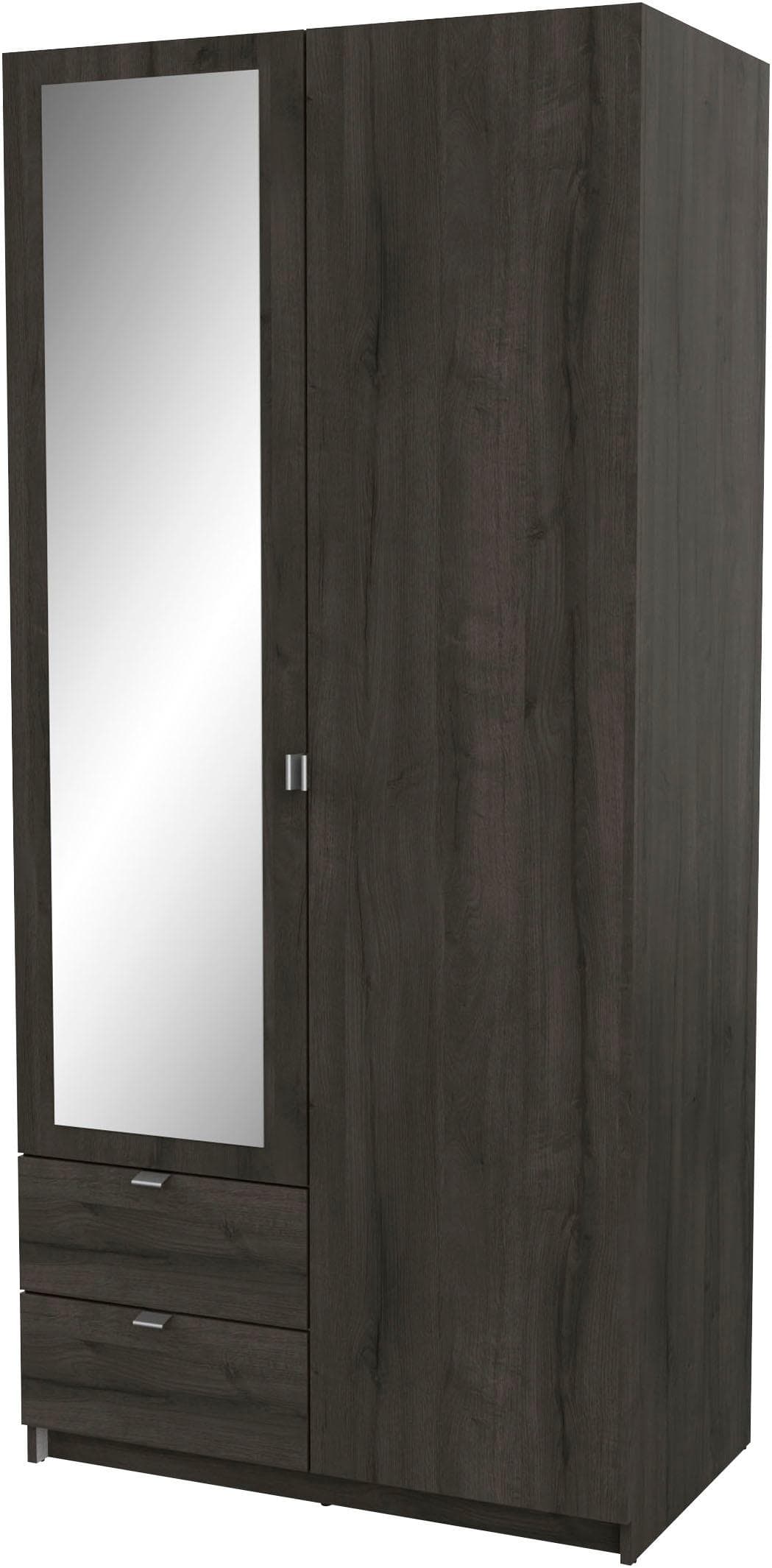 Kleiderschrank DEMEYERE GROUP Mellie Eich Waterford 89x191,5x51,4 cm Spanplatte