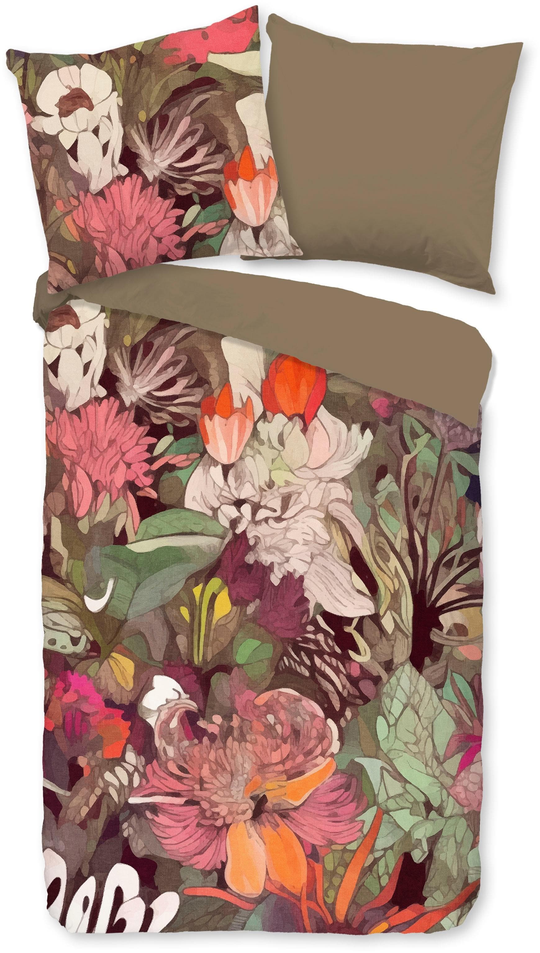 Good Morning Wendebettwäsche Marcus Bunt Blumen Renforcé