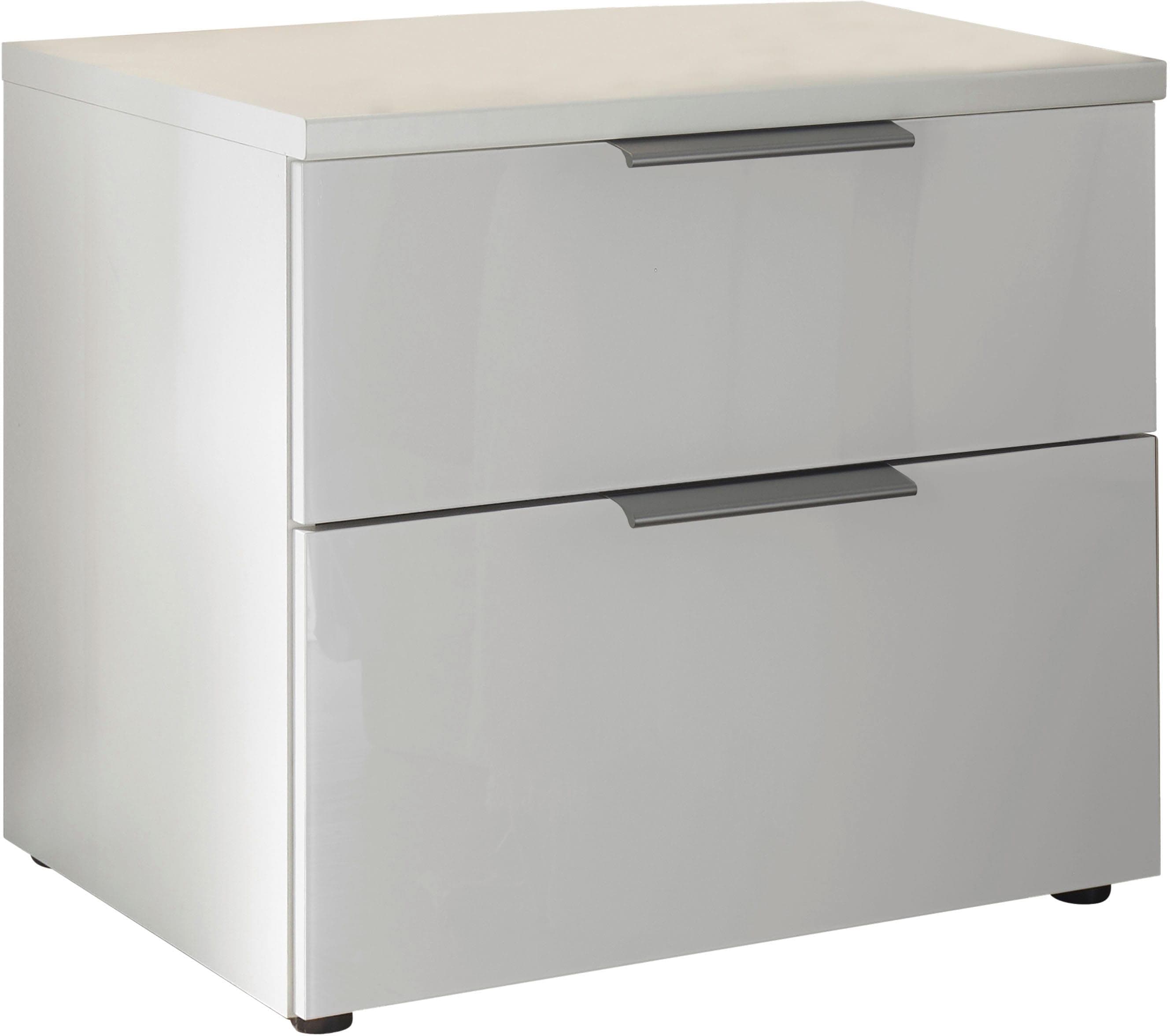 WIEMANN Nachtkonsole Como Vormontiert Holzwerkstoff Metall