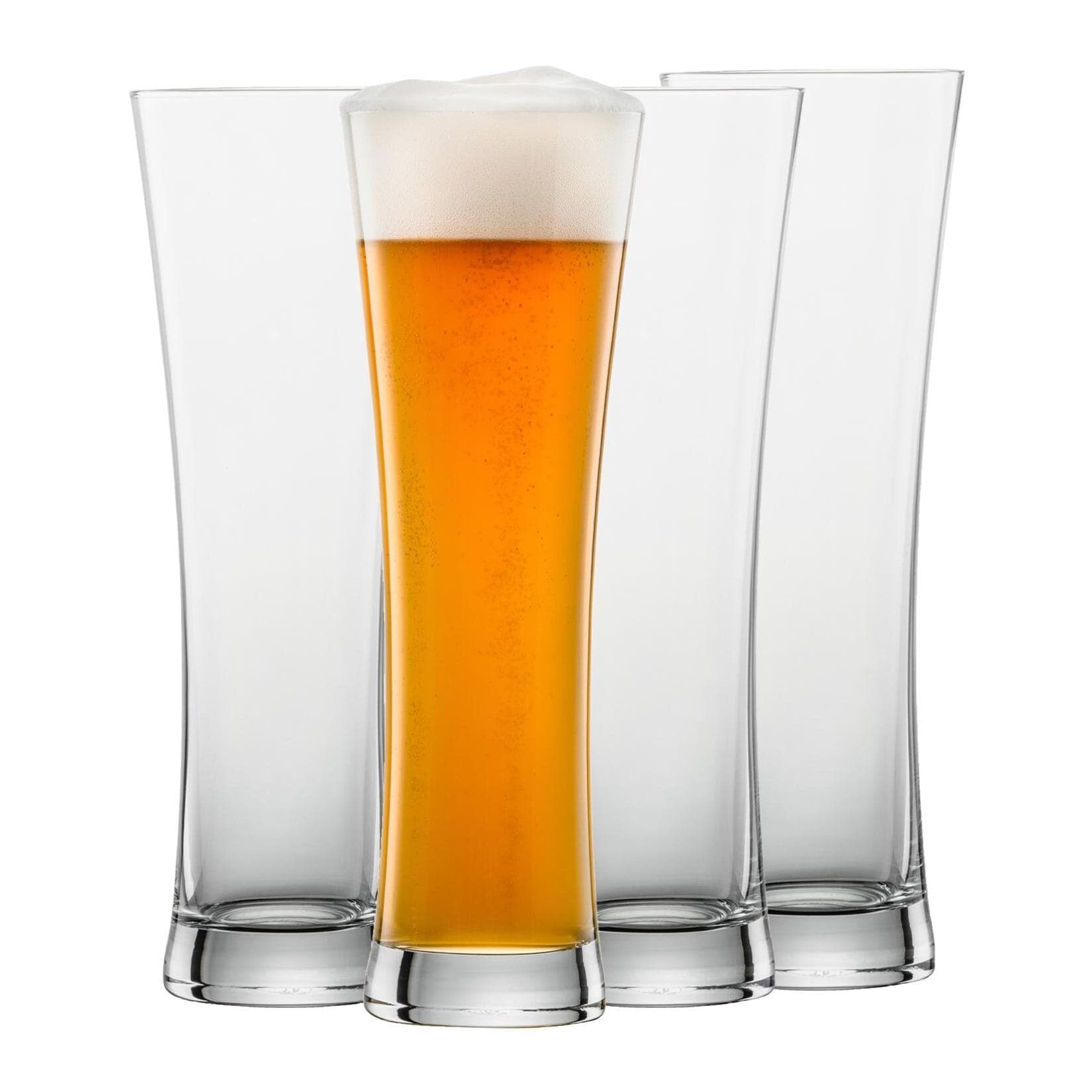 Schott Zwiesel Gläserset Beer Basic 4-teilig 703 ml Klar Glas