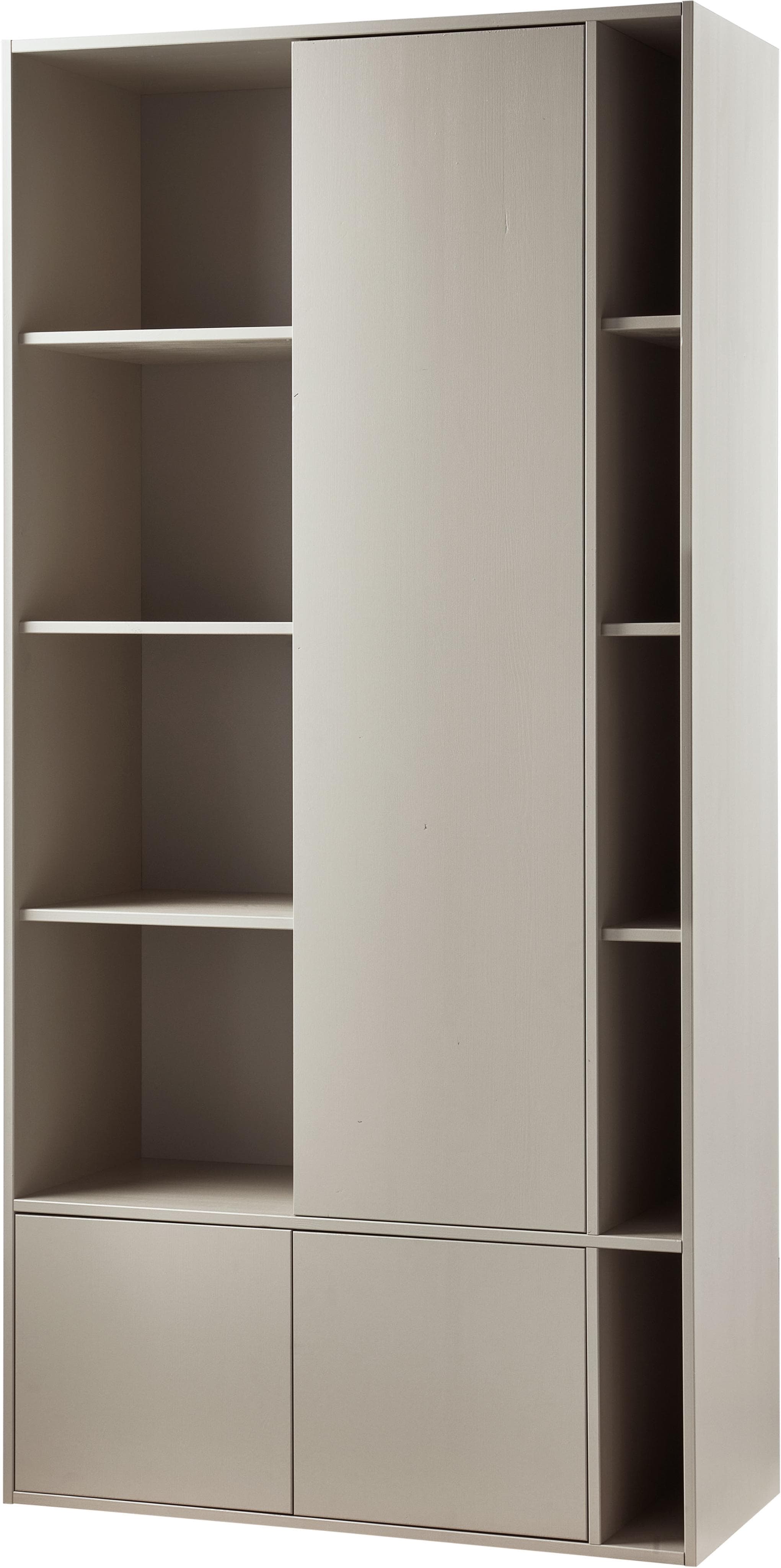Garderobenschrank WOOOD Settle Down Aufbewahrungsschrank 108cm Kiefer Push-to-Open