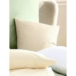 Bettwäsche-Garnitur aus Baumwoll-Satin und Baumwolle, beige, zeitlos-modern