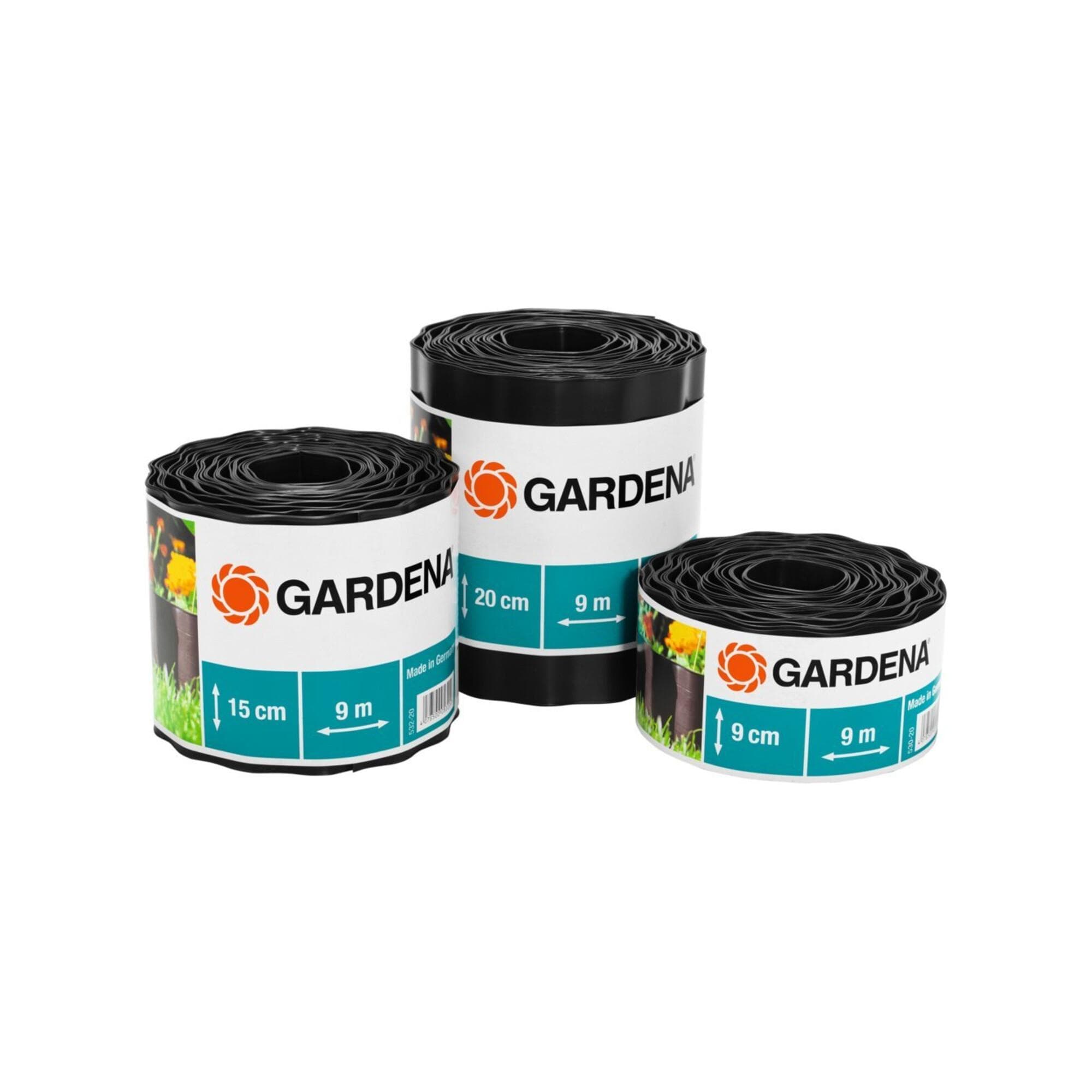 Gardena Beeteinfassung Braun 20 cm Hoch 9 m Lang