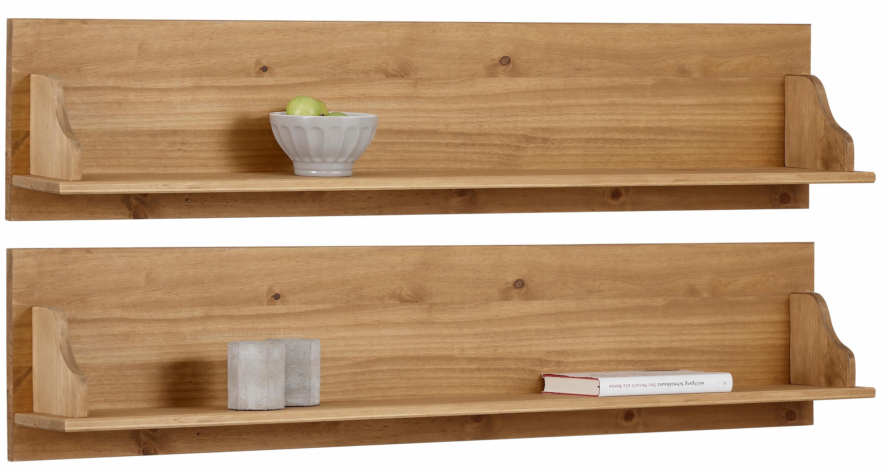OTTO HOME Wandregal Melissa Beige Natur Gebeizt