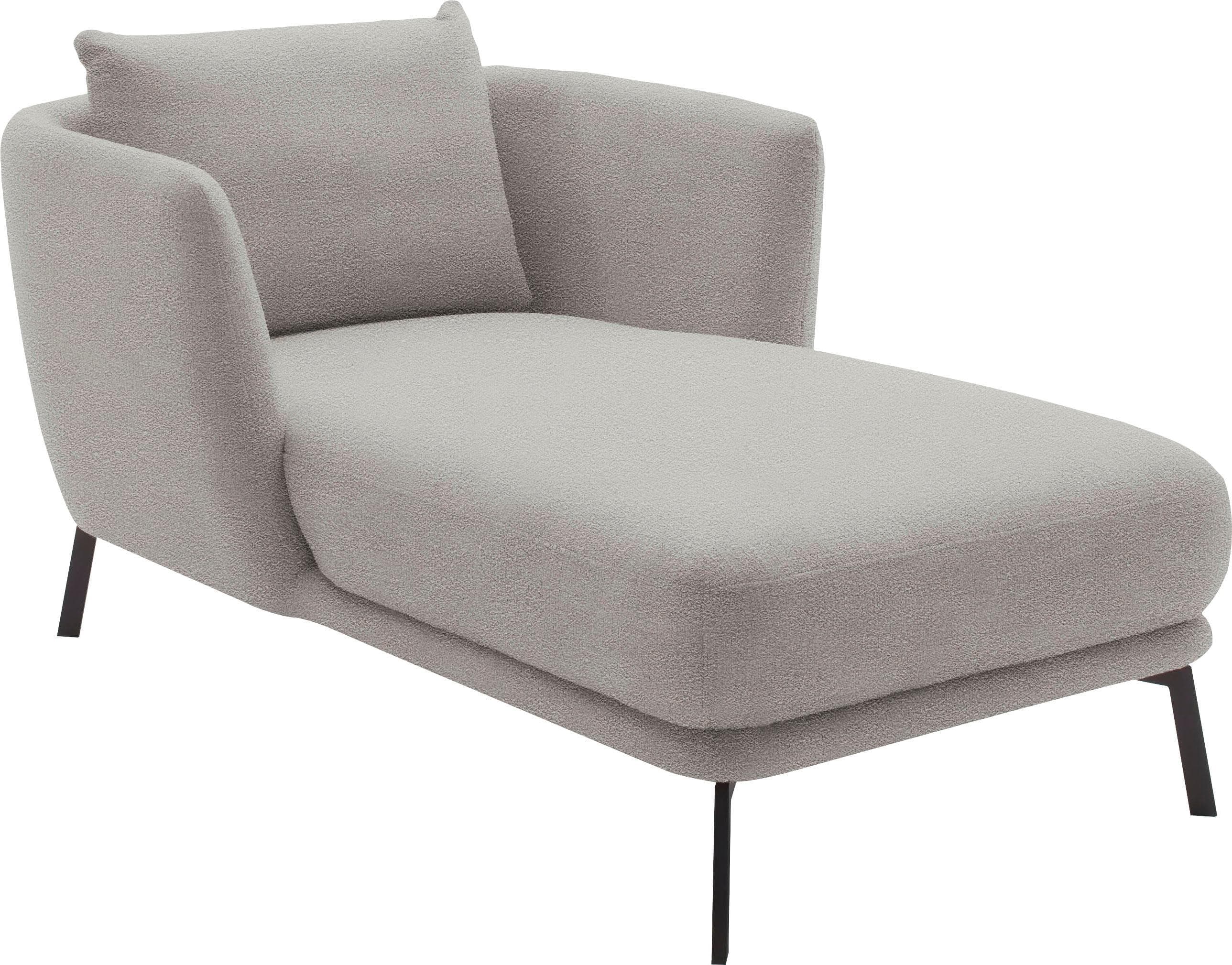 Chaiselongue Pearl Silber Schöner Wohnen Kollektion