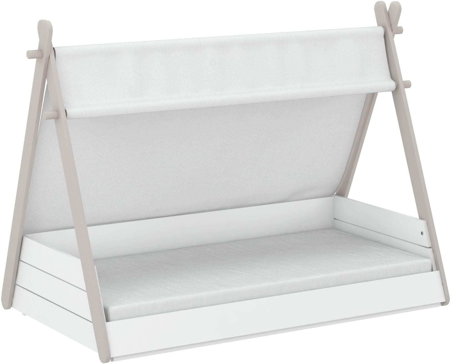 Kinderbett DEMEYERE GROUP Totem Weiß Hausbett