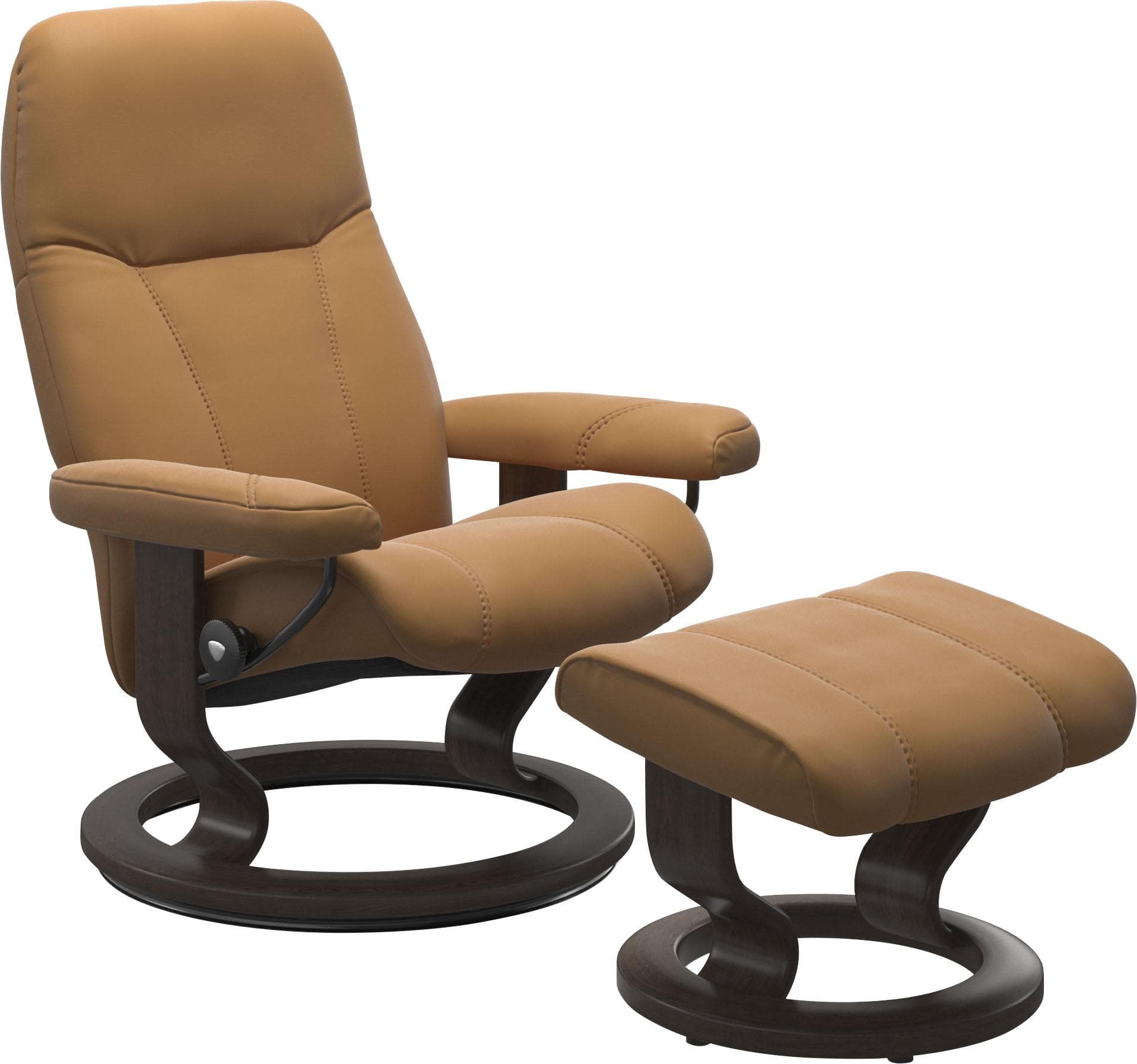 Stressless Relaxsessel Consul mit Classic Base - Hochwertiger Fernsehsessel in Wenge