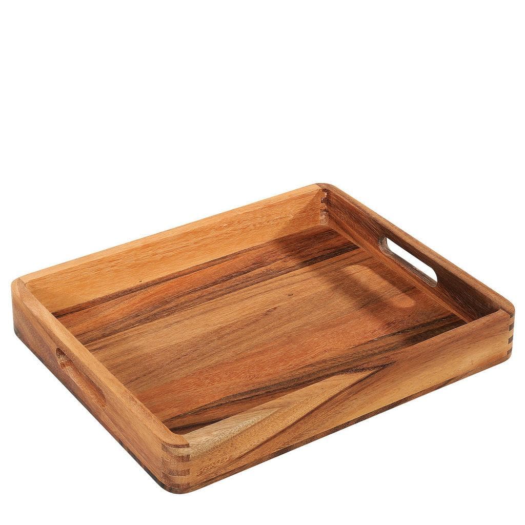 Zassenhaus Serviertablett Akazie Holz Rechteckig 36x6x44 cm