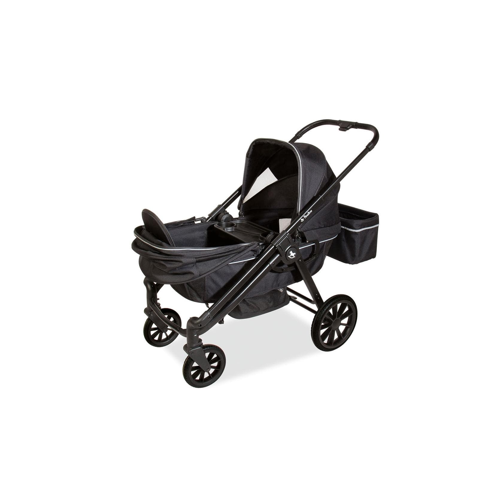 Pinolino 2-in-1 Kinder- und Bollerwagen „Cubi”