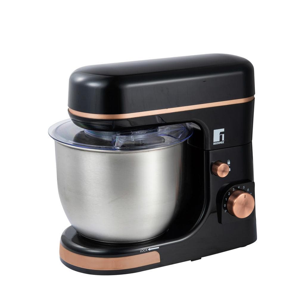 Bergner Küchenmaschine Copper Schwarz/Silber Metall 5 L