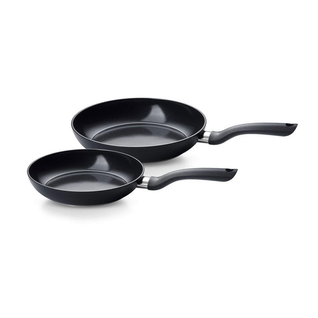 Pfannen-Set FISSLER "Essential" Schwarz Keramik Antihaftbeschichtung