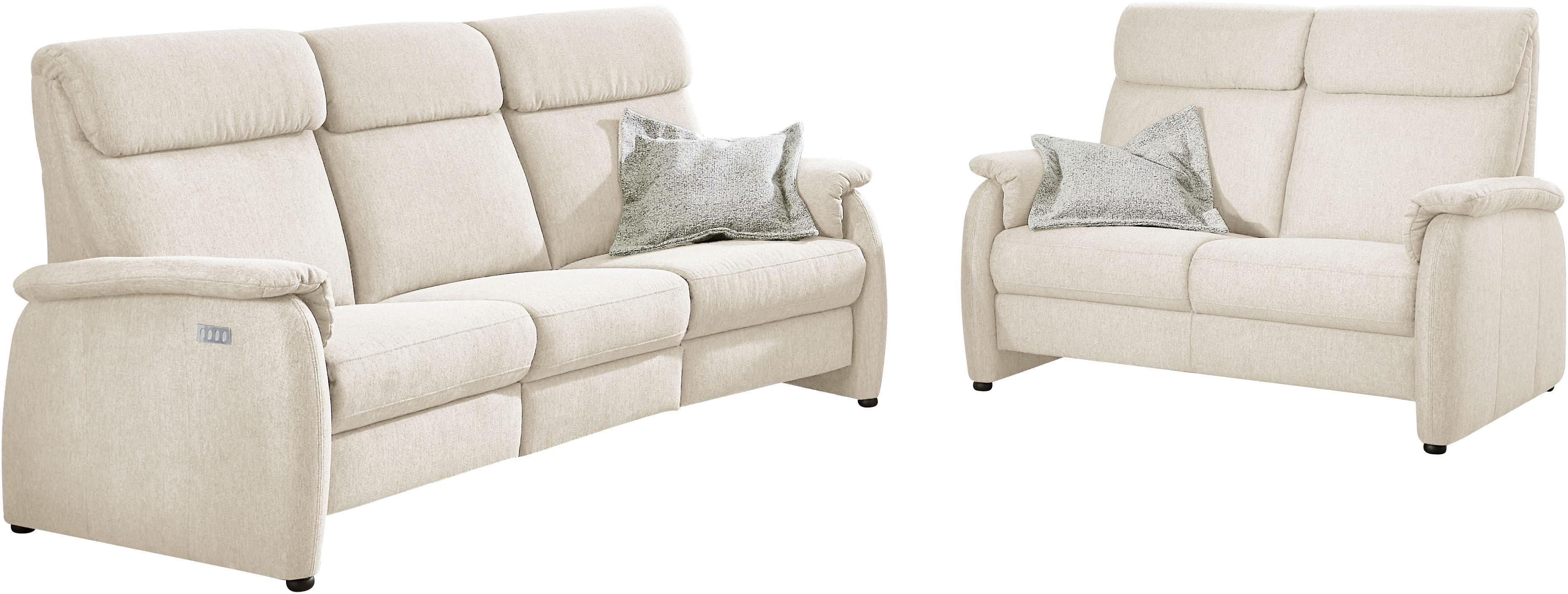 Polstergarnitur Home Affaire Turin 2,5- & 3-Sitzer Relax sand