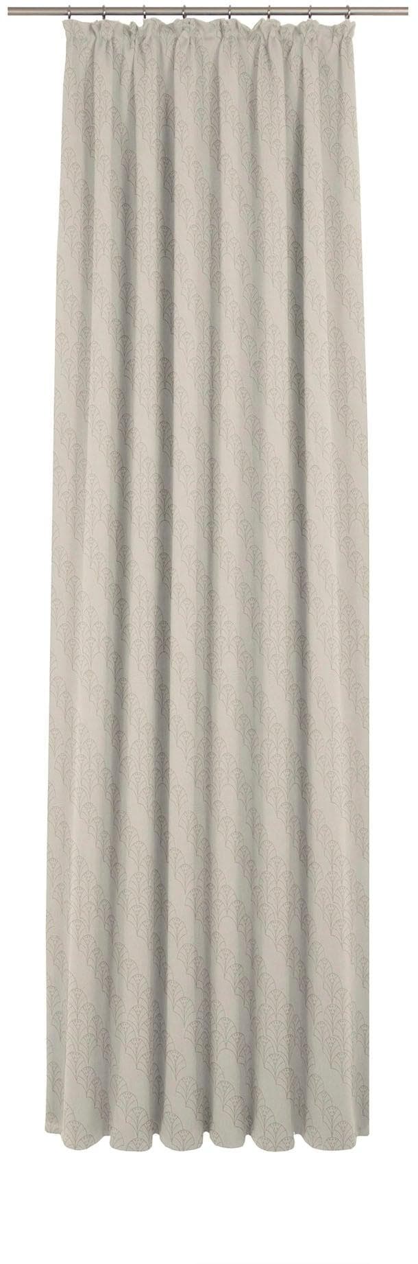 ADAM Vorhang Argentinian Criolla Beige Jacquard Bio-Baumwolle