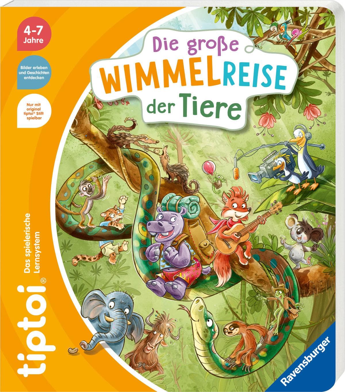 Ravensburger tiptoi® Die große Wimmelreise mit Fenja Fuchs