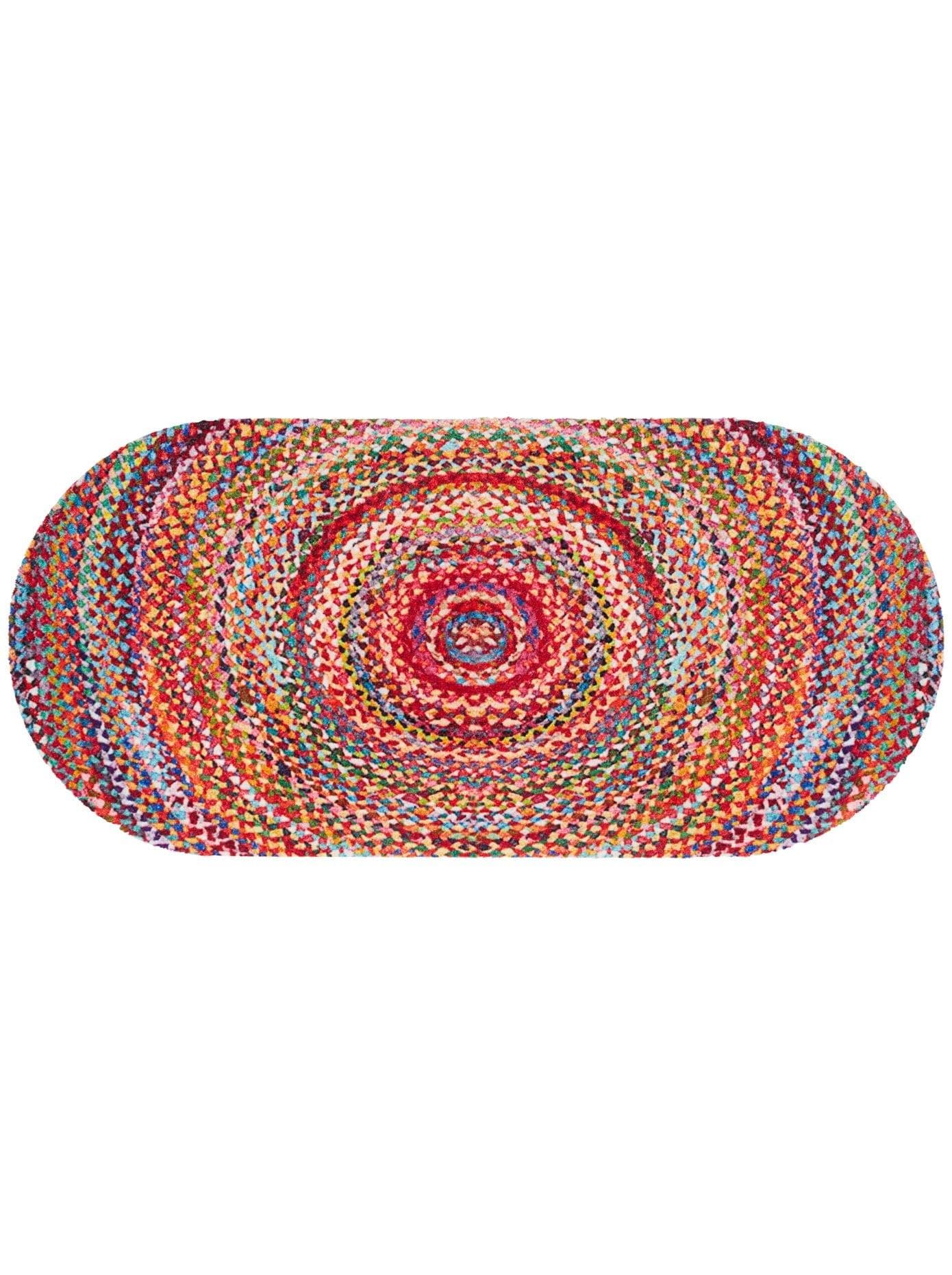 Fußmatte Gr. 8 Bunt 100% Polyamid