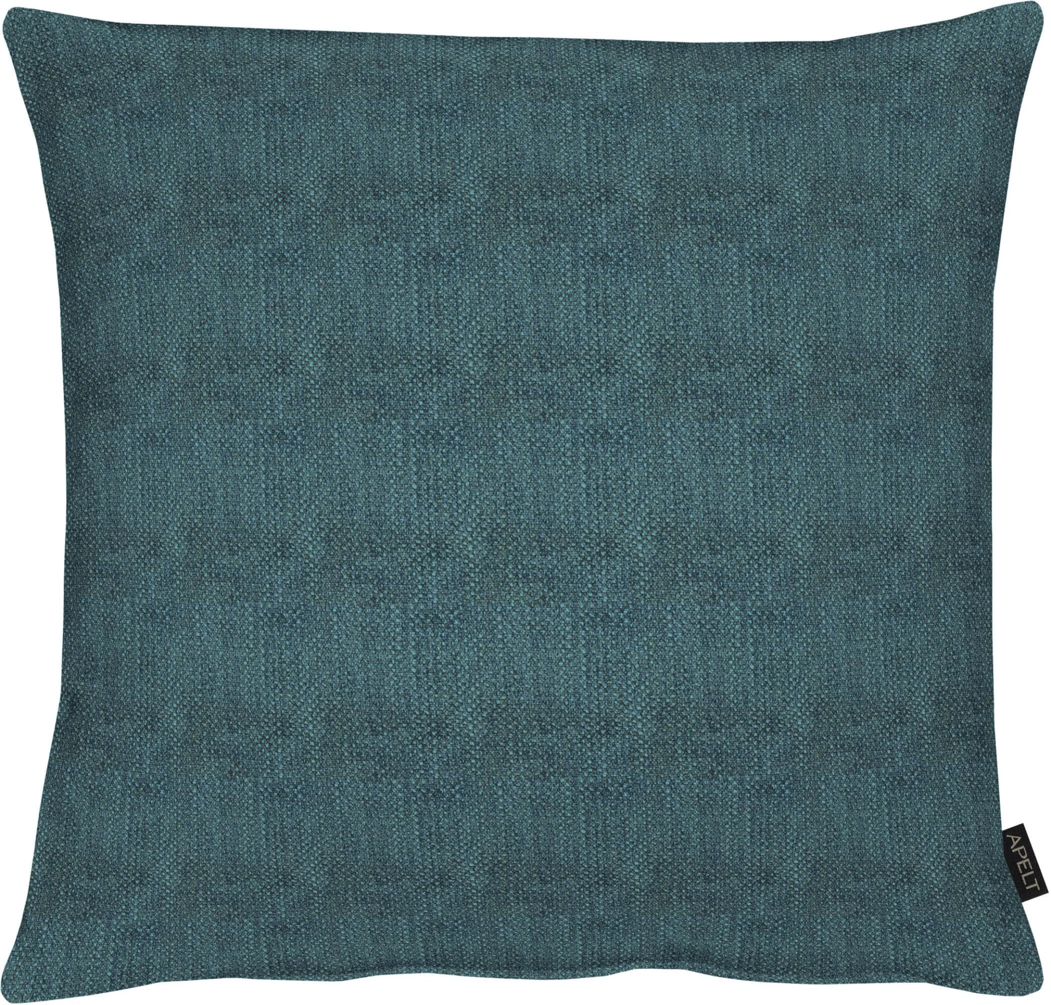 APELT Dekokissen Denver Blau 46x46cm Polyester Kissenhülle