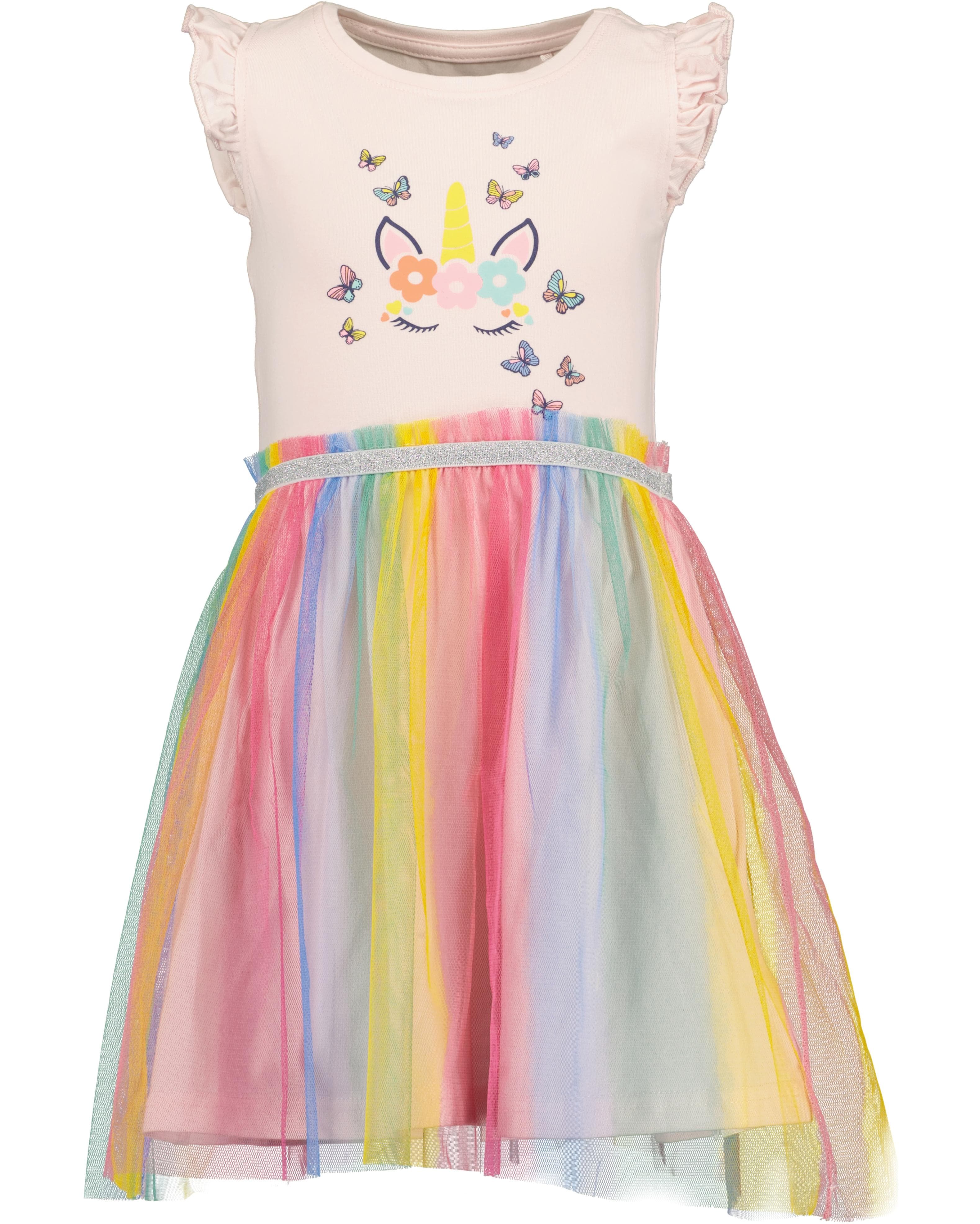 Blue Seven Minikleid Mädchen Rosa Jersey Baumwolle