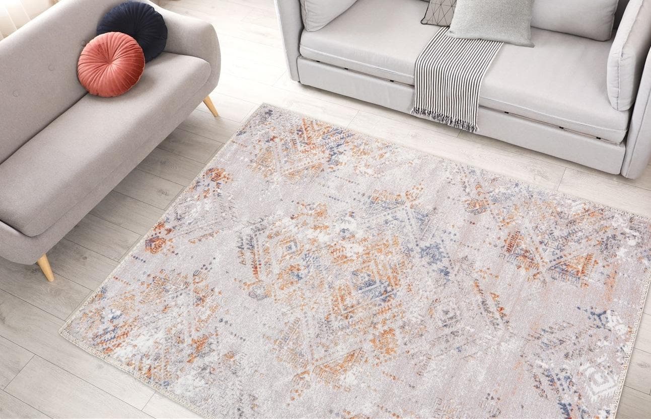 Arte Espina Teppich Prayer 400 Vintage Beige Polyester